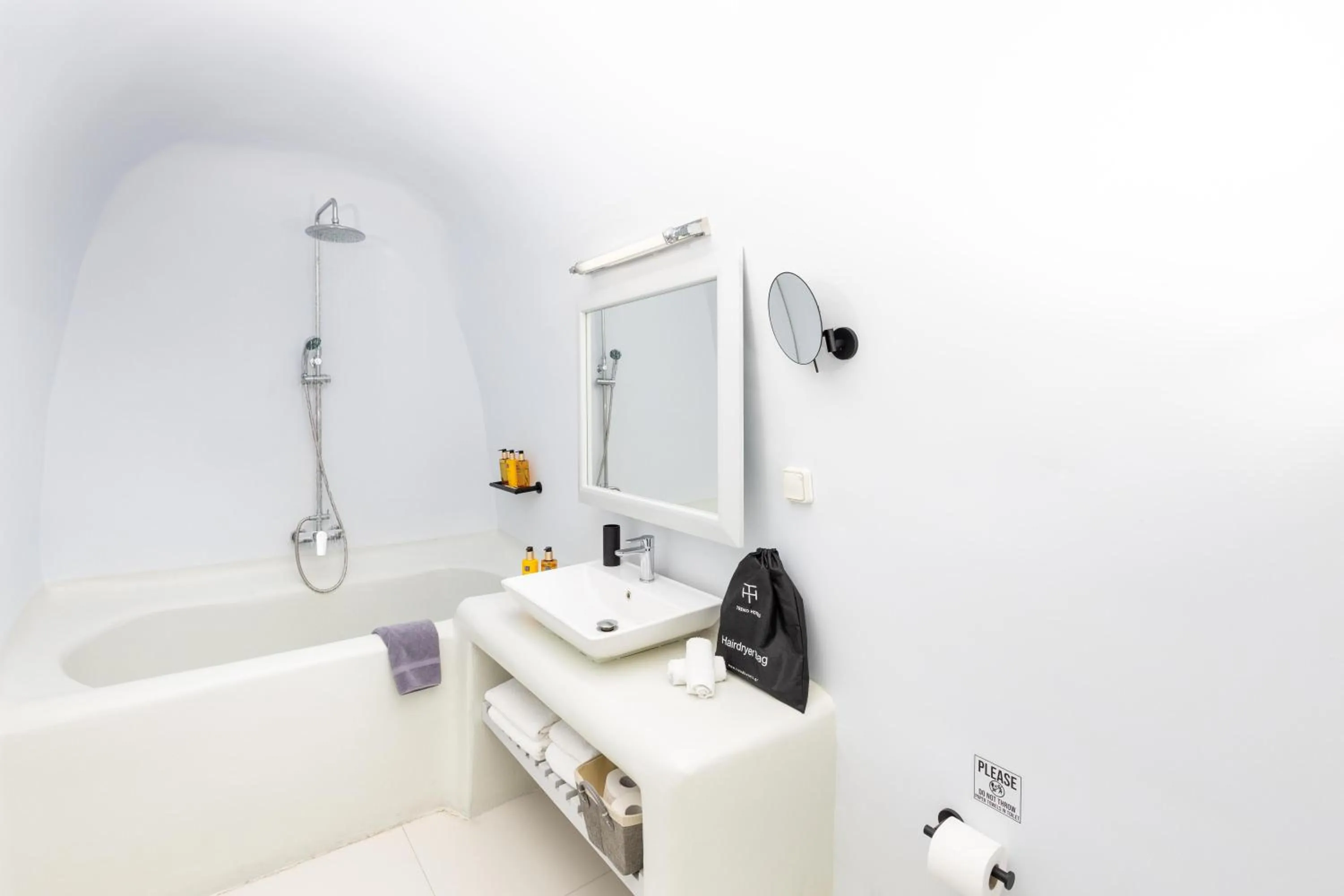 Bathroom in Grand Ambassador Santorini Hotel