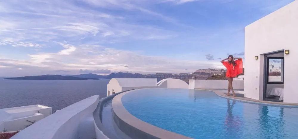 Swimming pool in Grand Ambassador Santorini Hotel
