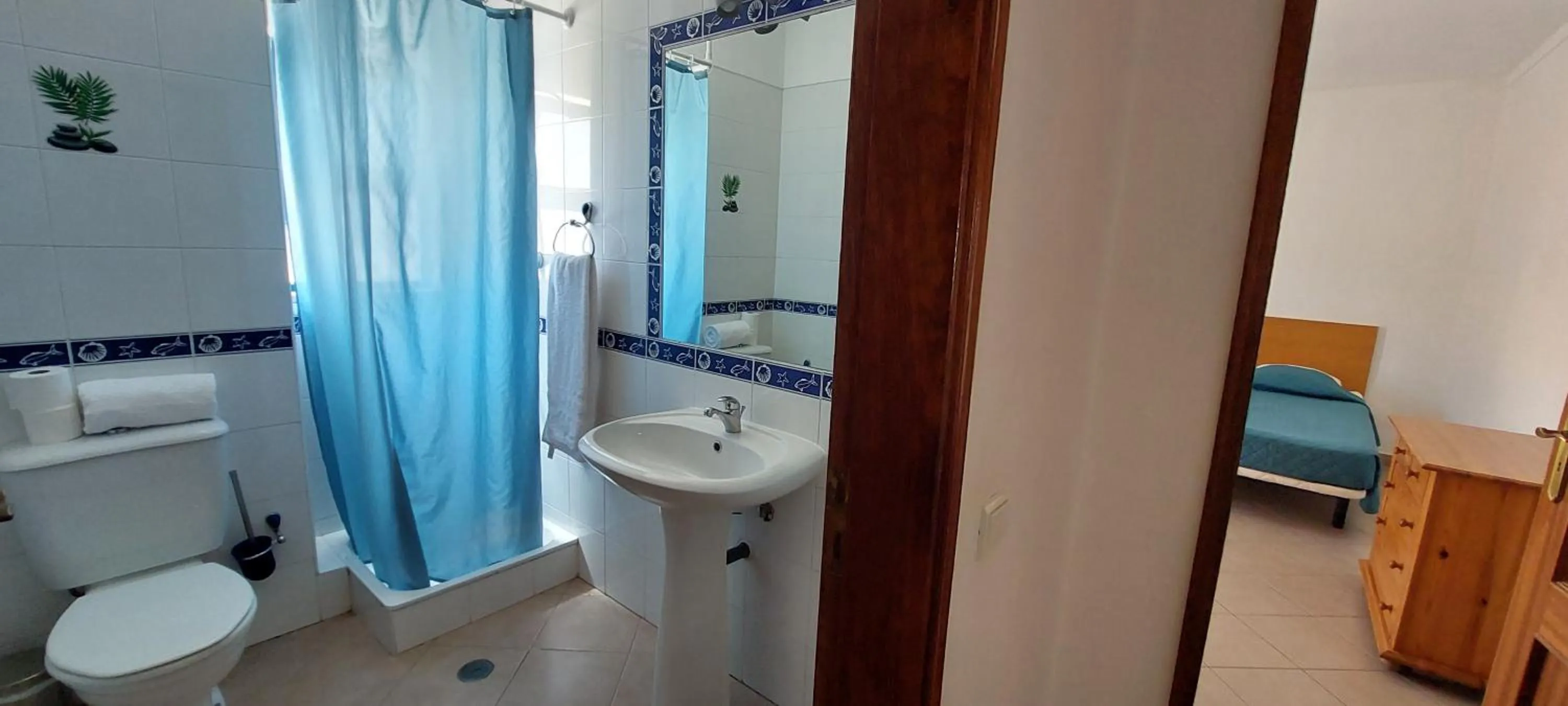 Bathroom in Castelos da Rocha