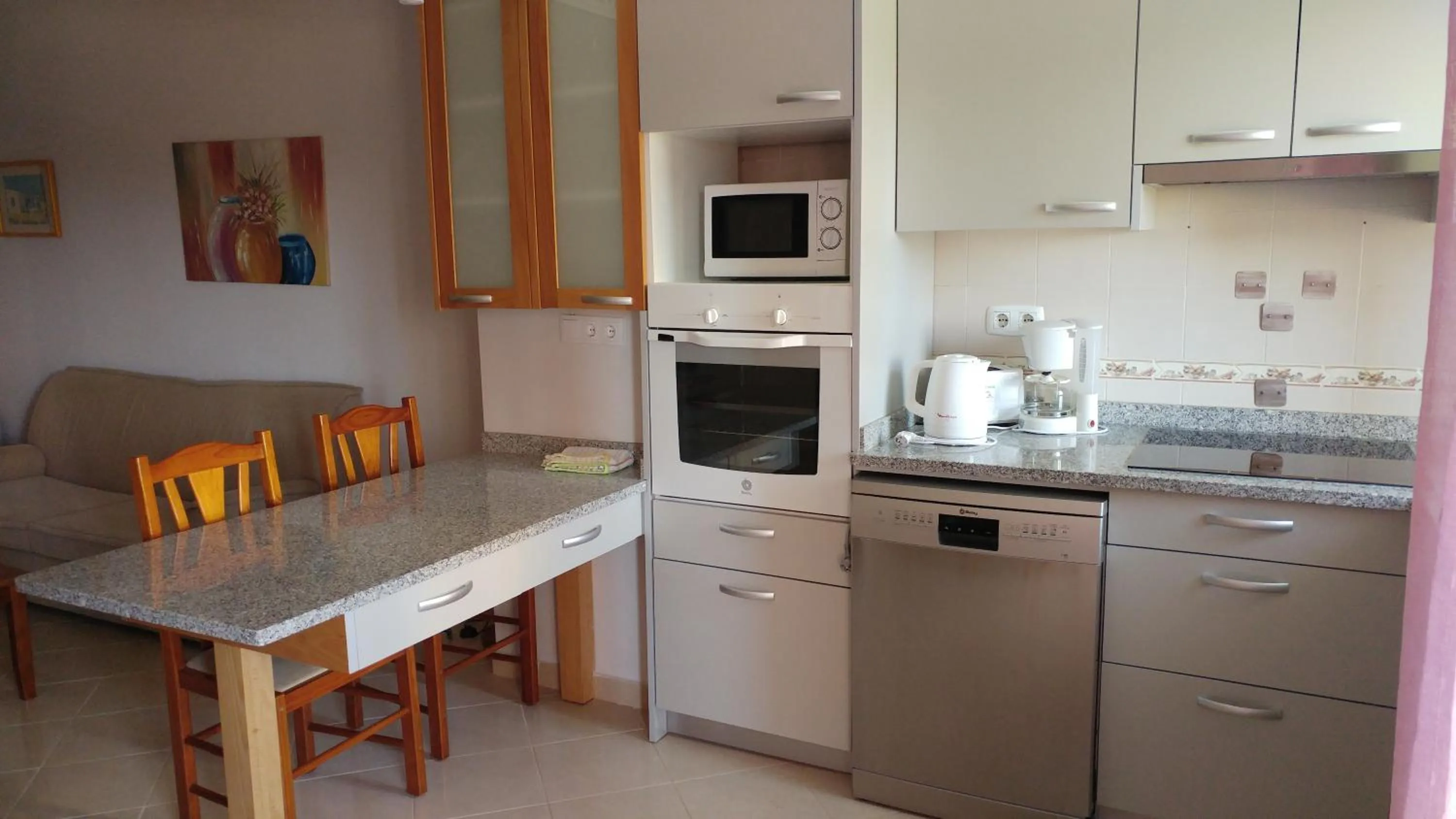 Kitchen or kitchenette in Castelos da Rocha