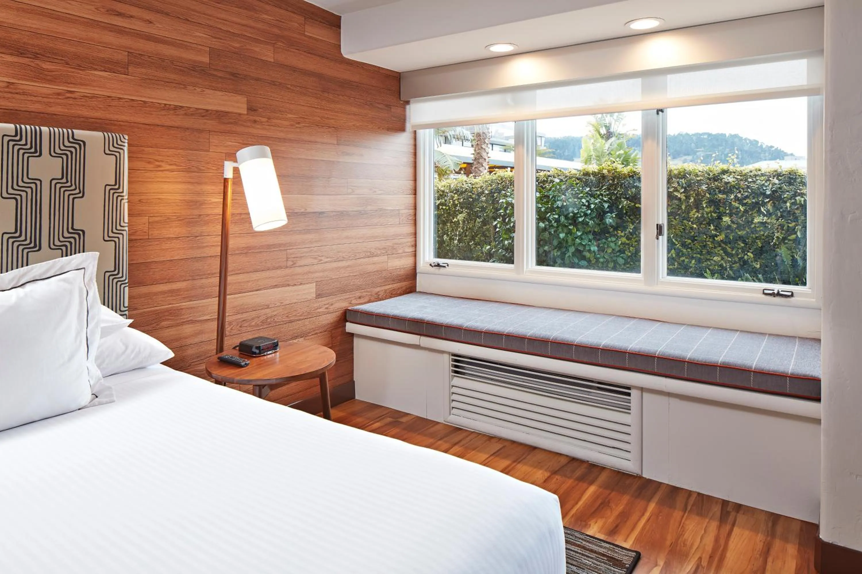 Bed in Carmel Mission Inn