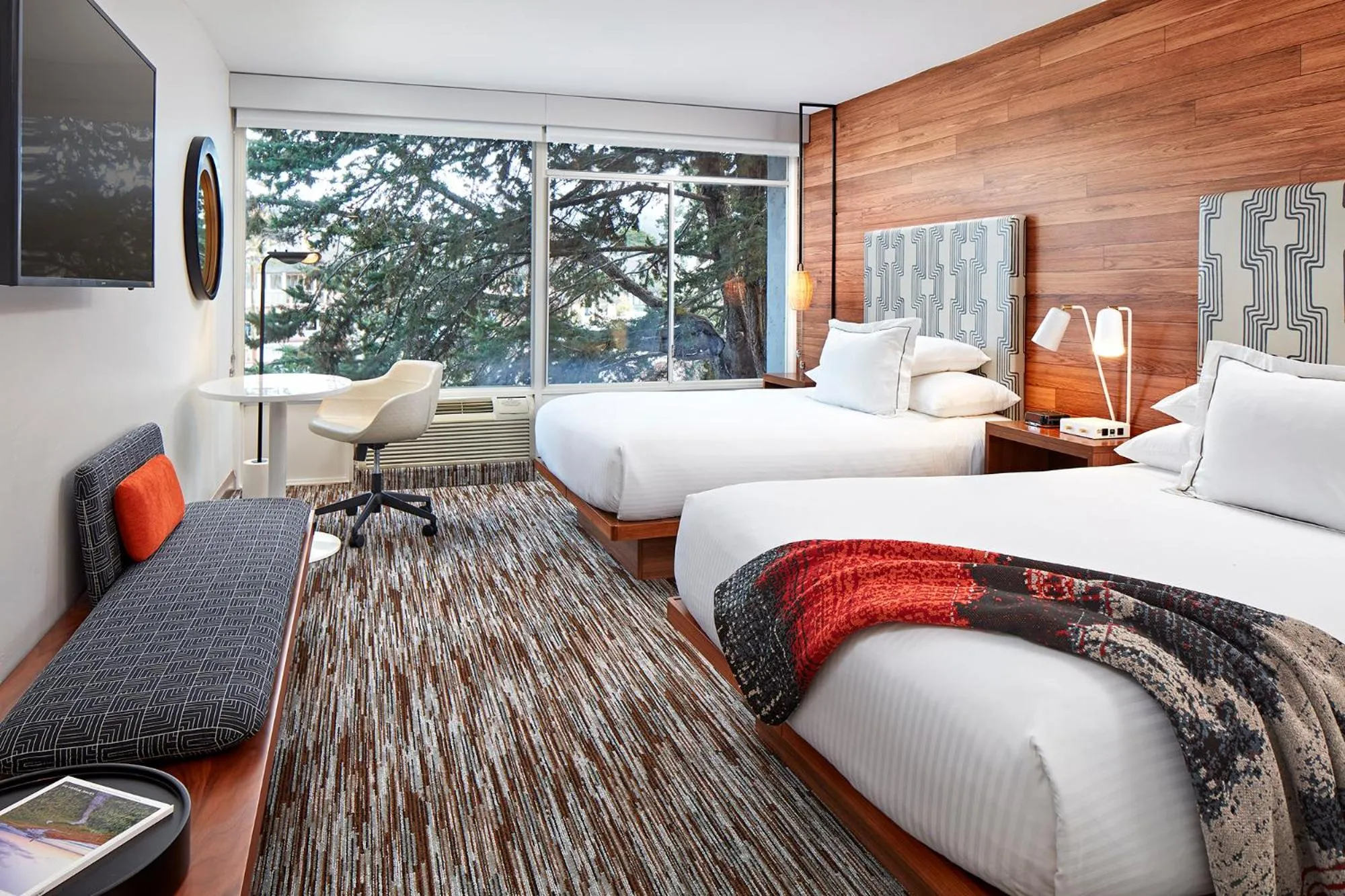 Photo of the whole room, Bed in Carmel Mission Inn