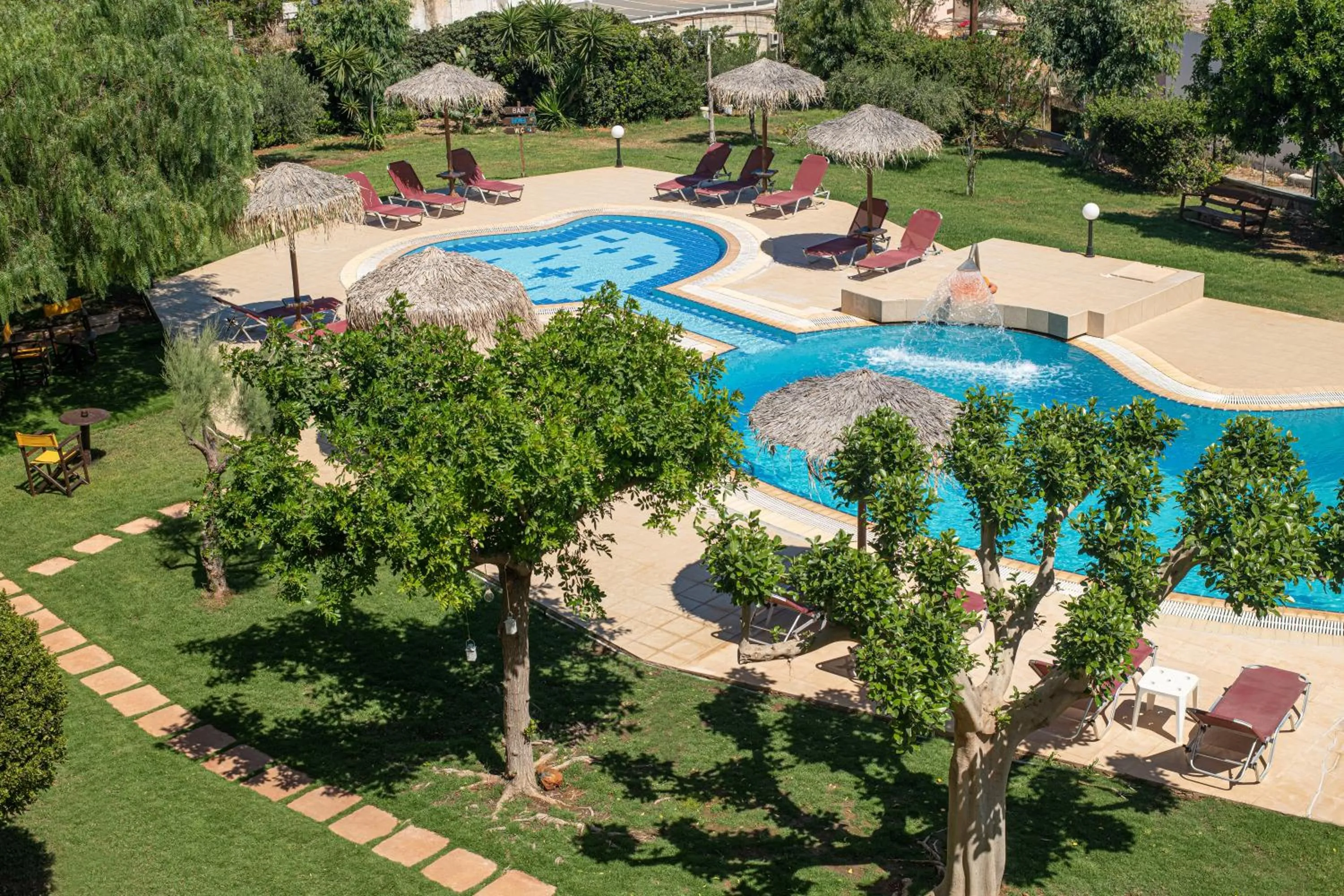 Natural landscape in Portokali Apartments