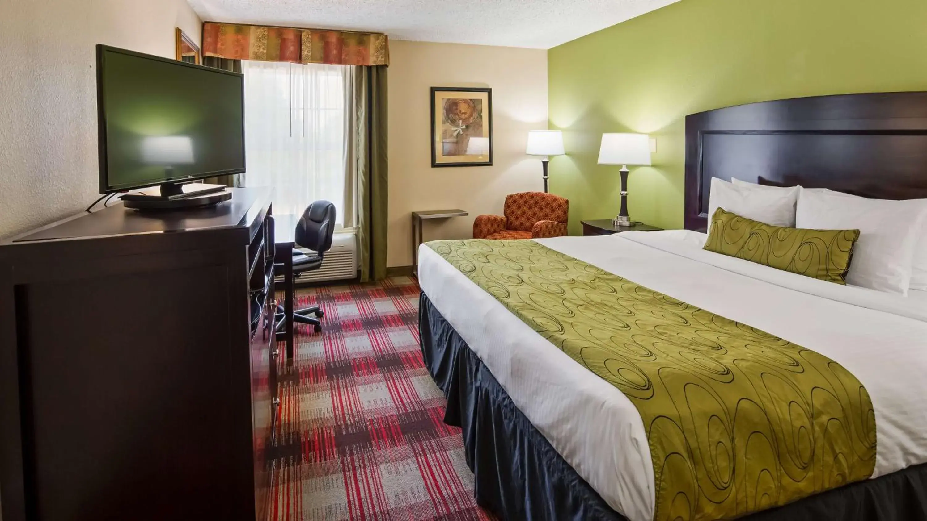 King Room with Bathtub - Mobility Accessible/Non-Smoking in Best Western Plus Addison/Dallas Hotel King Room with Bathtub - Mobility Accessible/Non-Smoking in Best Western Plus Addison/Dallas Hotel