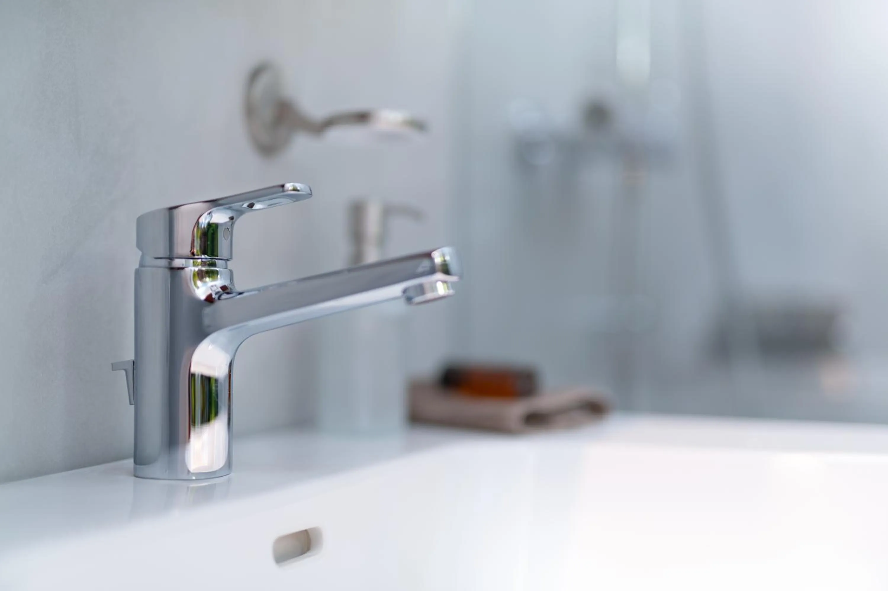 Bathroom in Hotel Restaurant Sokrates