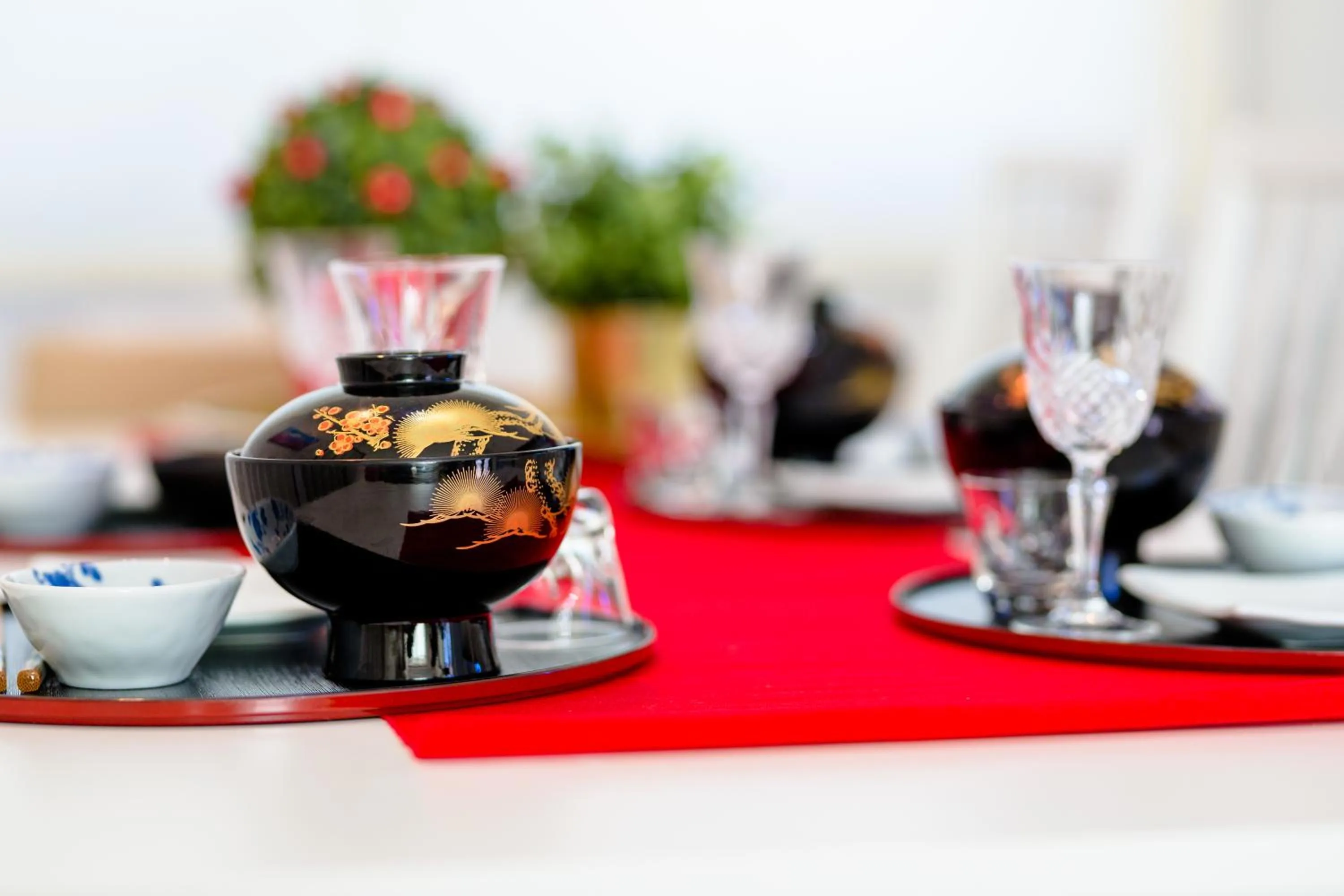 Dining area in Fuji Viewest Villa RAKUWA