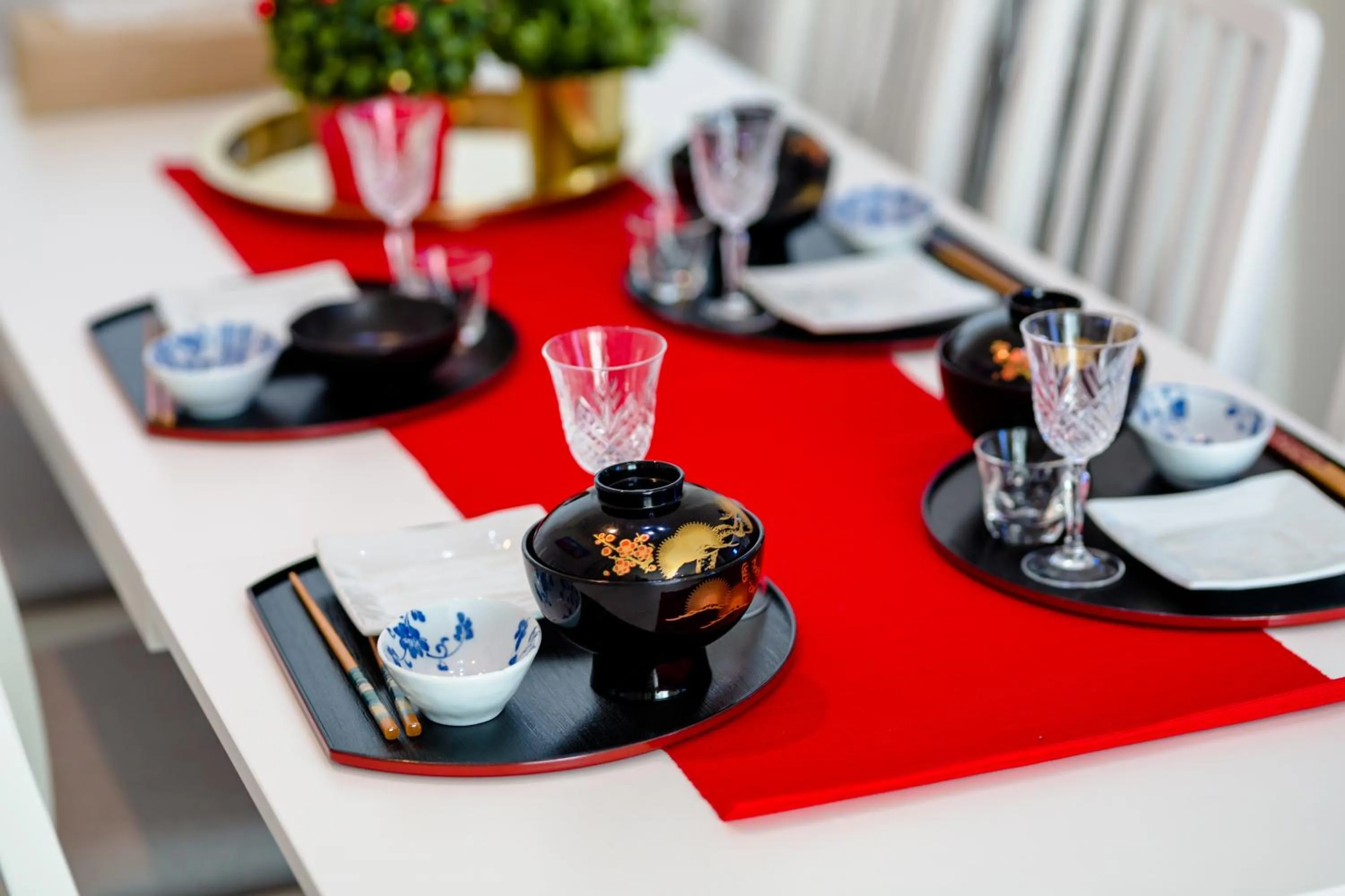 Dining area in Fuji Viewest Villa RAKUWA