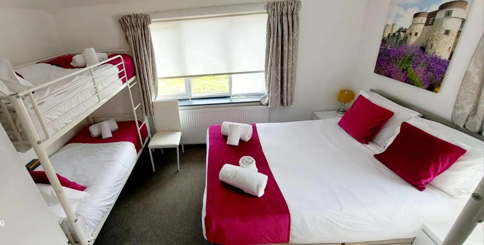 Bedroom, Bed in Wilson Lodge