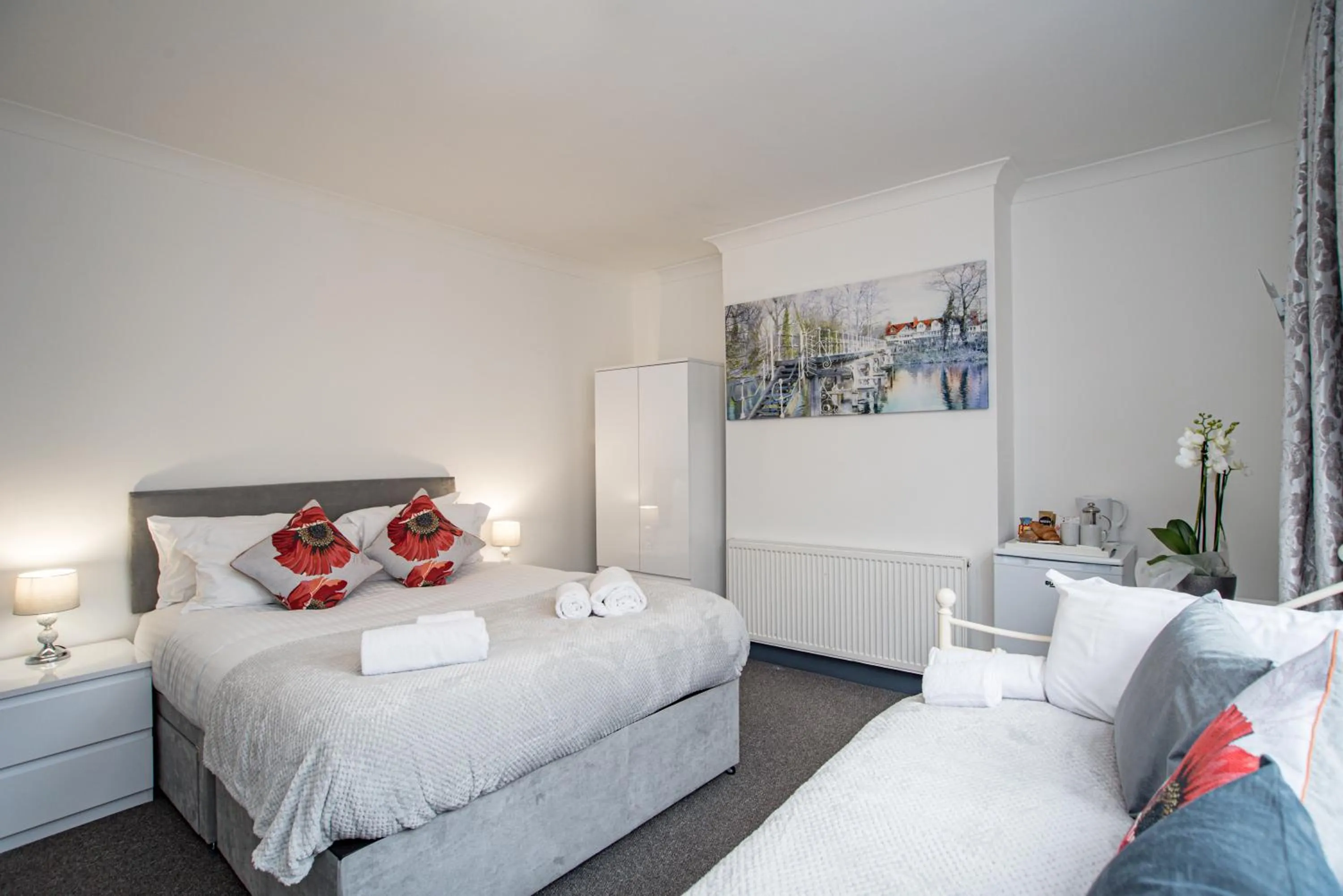 Bedroom, Bed in Wilson Lodge