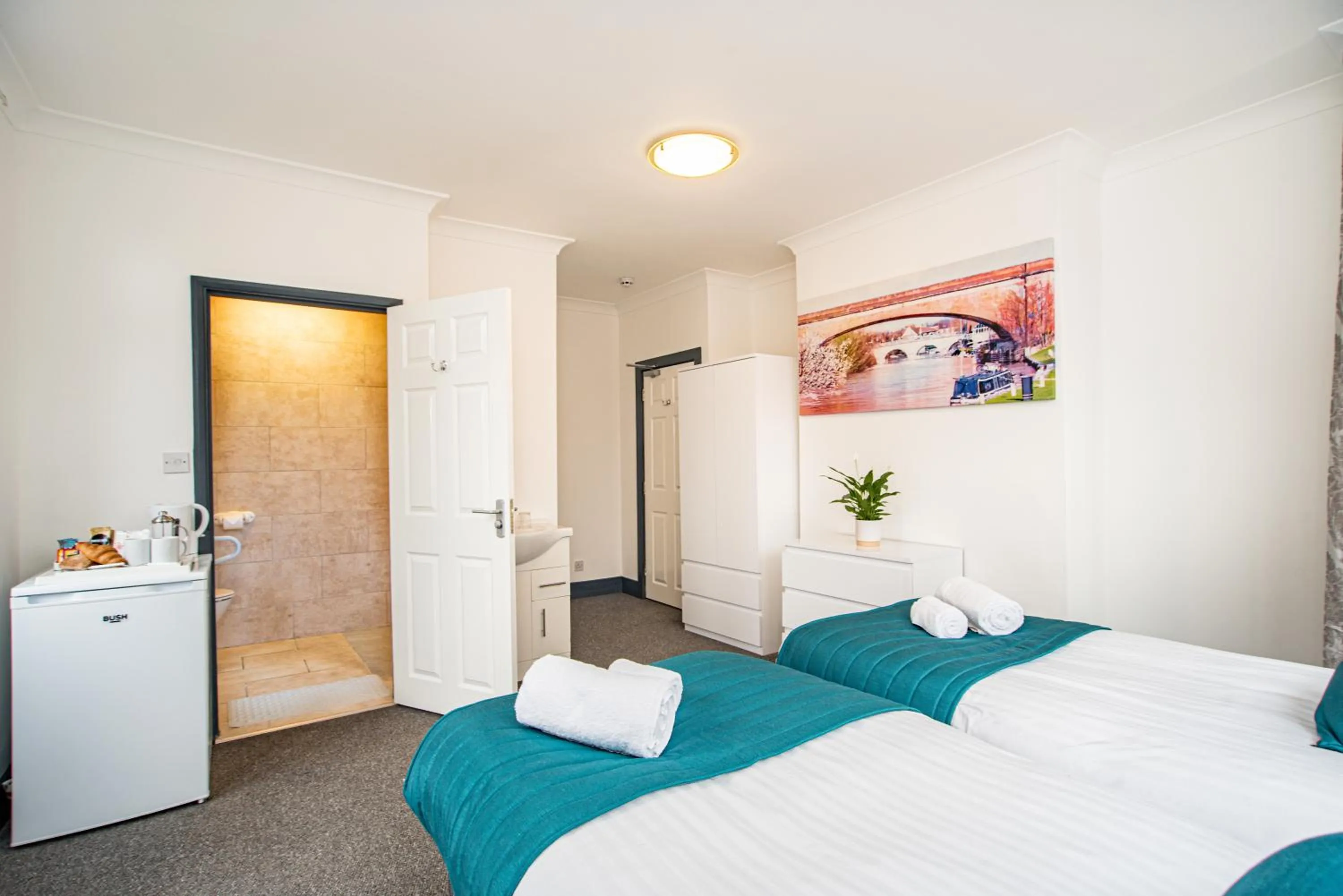 Bedroom, Bed in Wilson Lodge