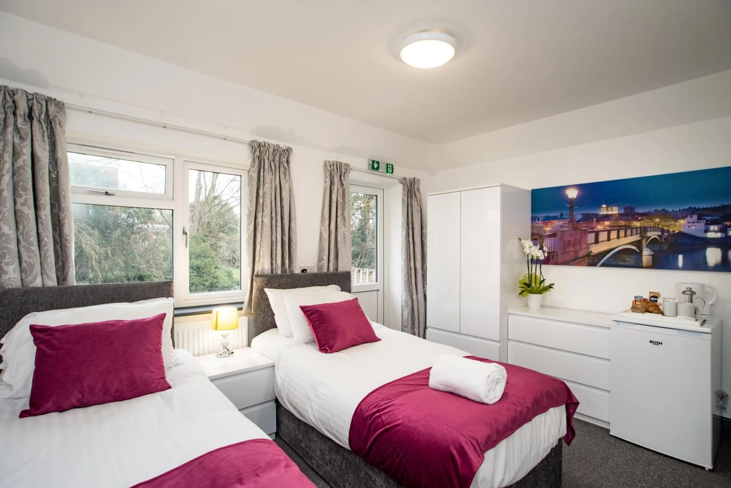 Bedroom, Bed in Wilson Lodge