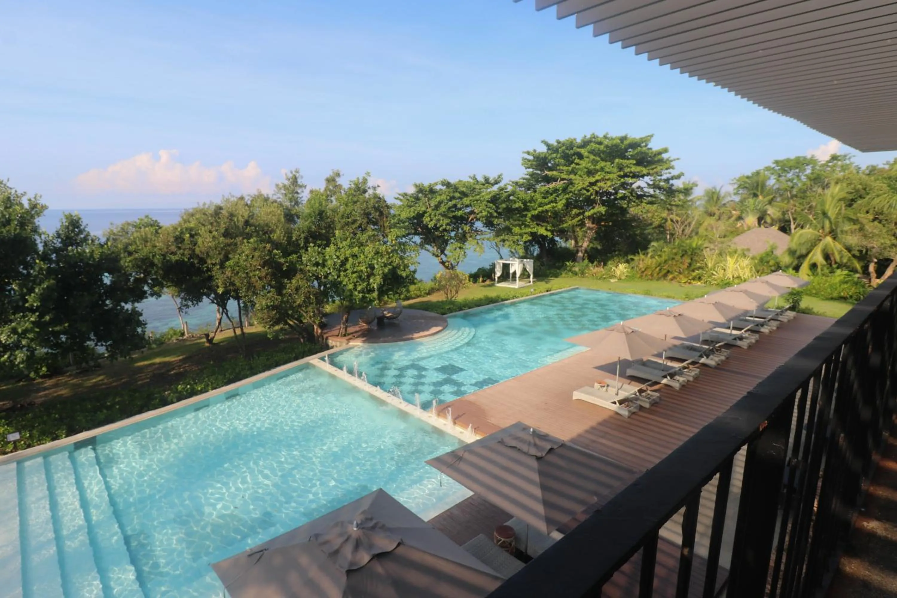 Swimming pool in Amorita Resort Bohol