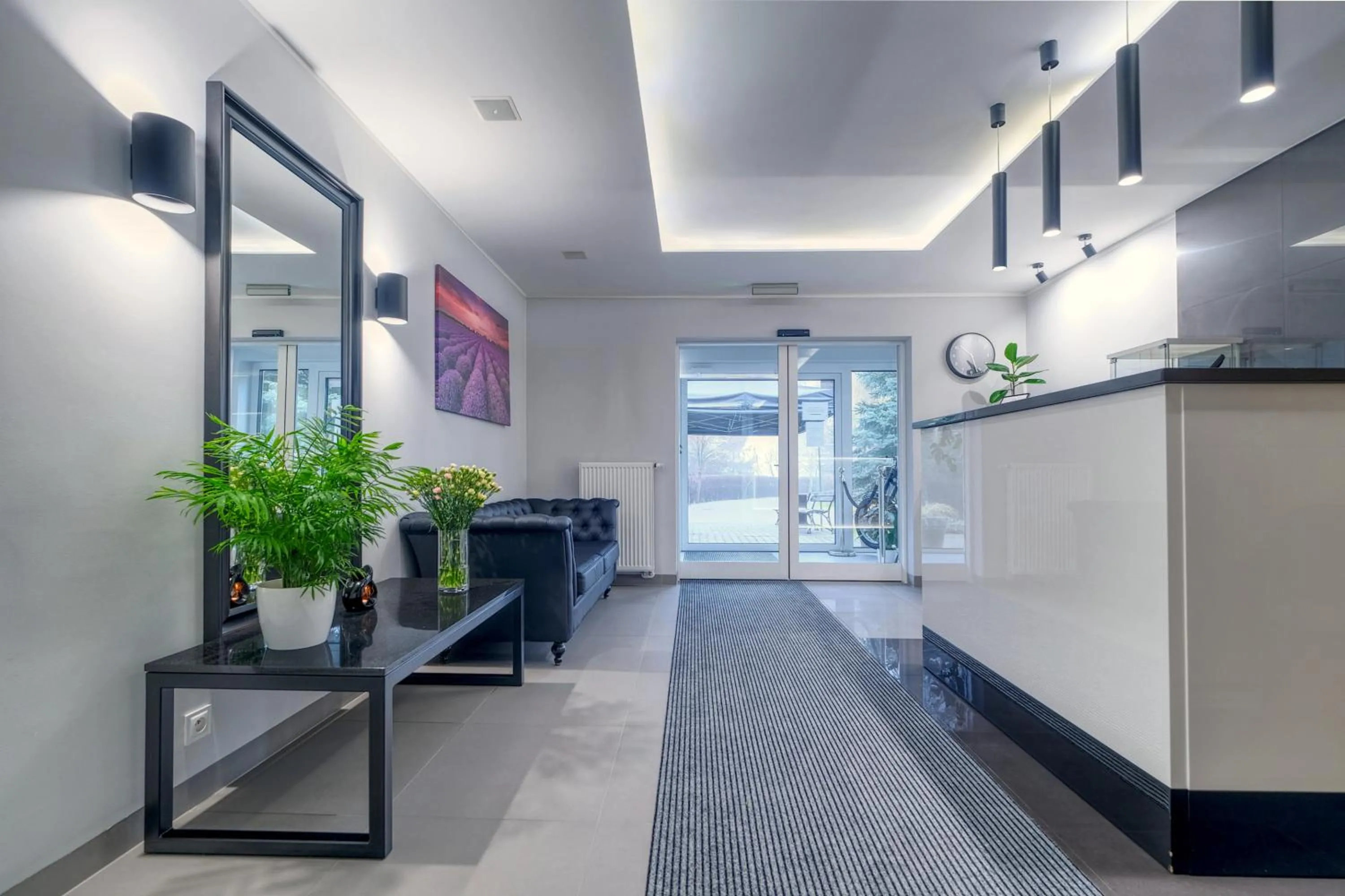 Lobby or reception in Lawendowy Dwór