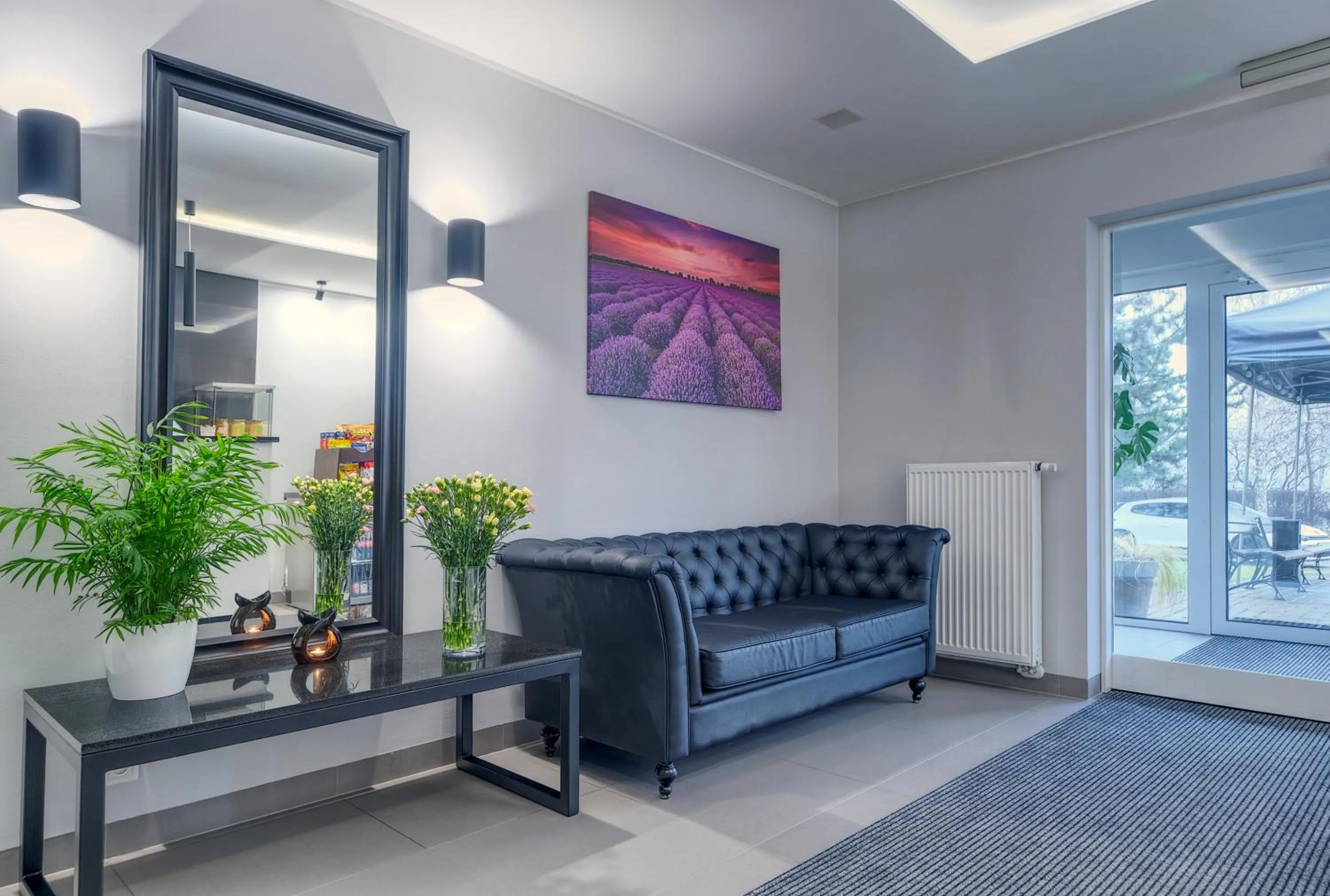 Lobby or reception in Lawendowy Dwór