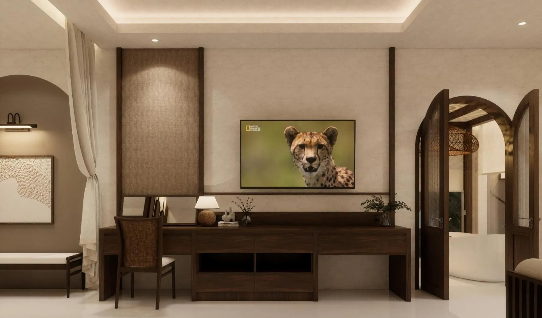 Decorative detail in Ban Sainai Resort- Aonang's Green Resort