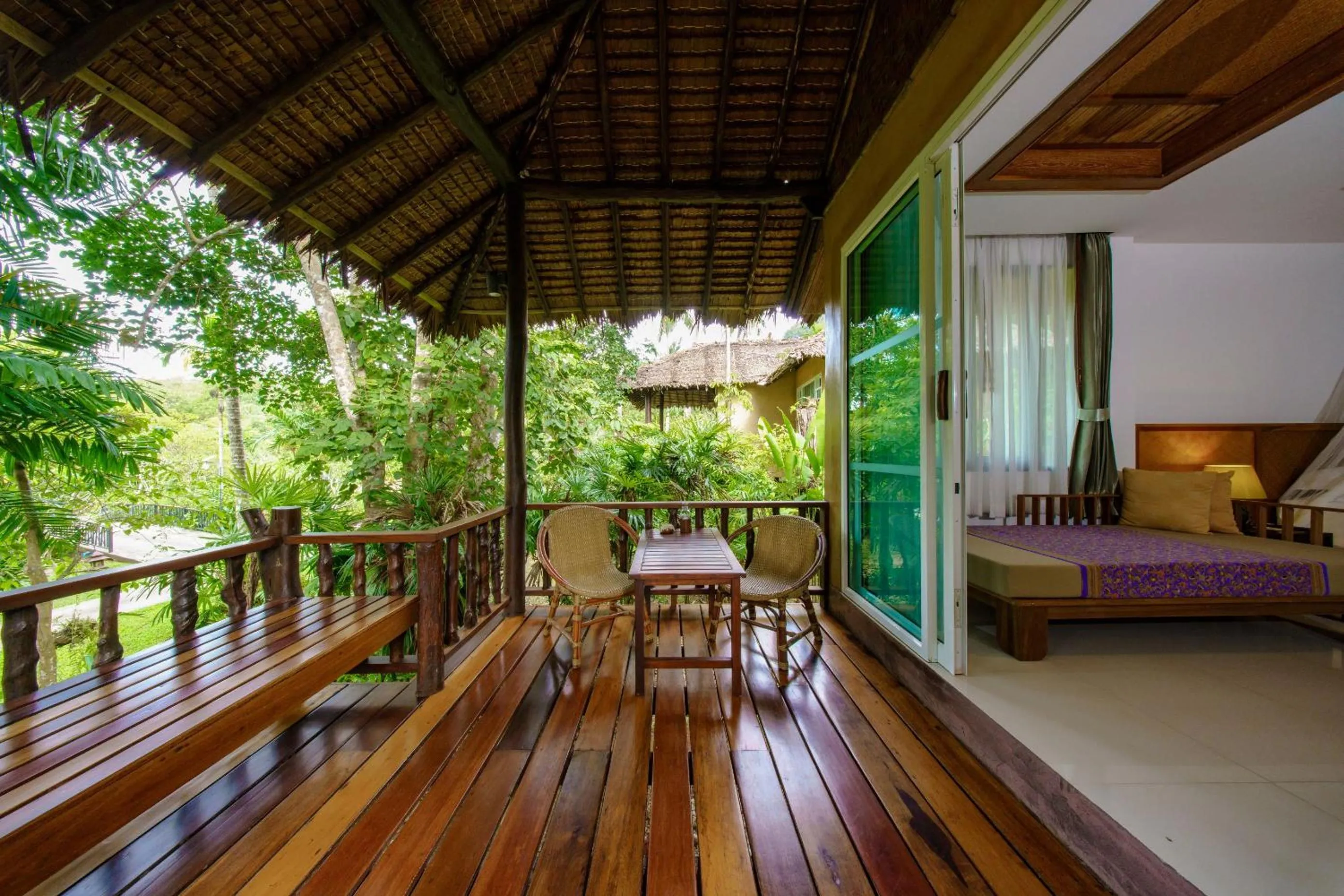 Bed in Ban Sainai Resort- Aonang's Green Resort