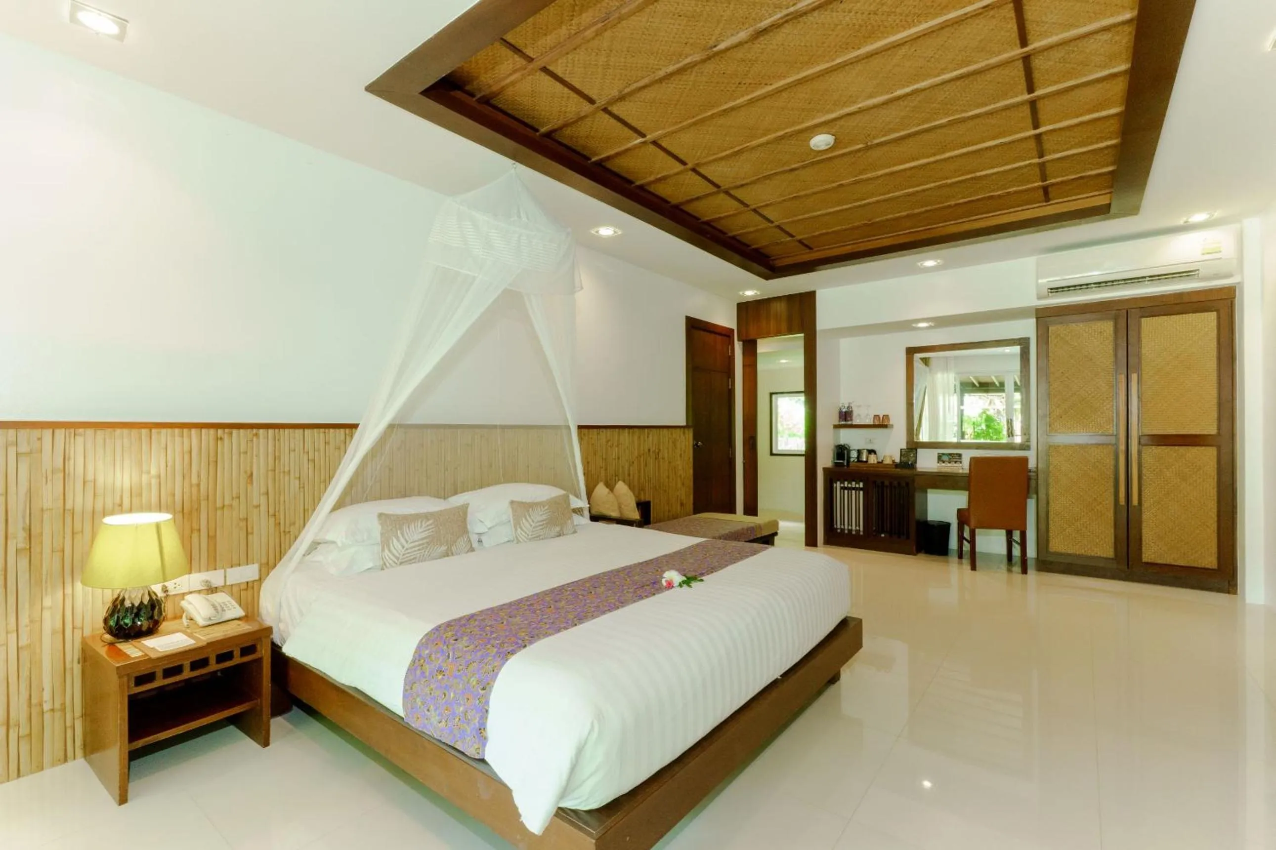 Bed in Ban Sainai Resort- Aonang's Green Resort