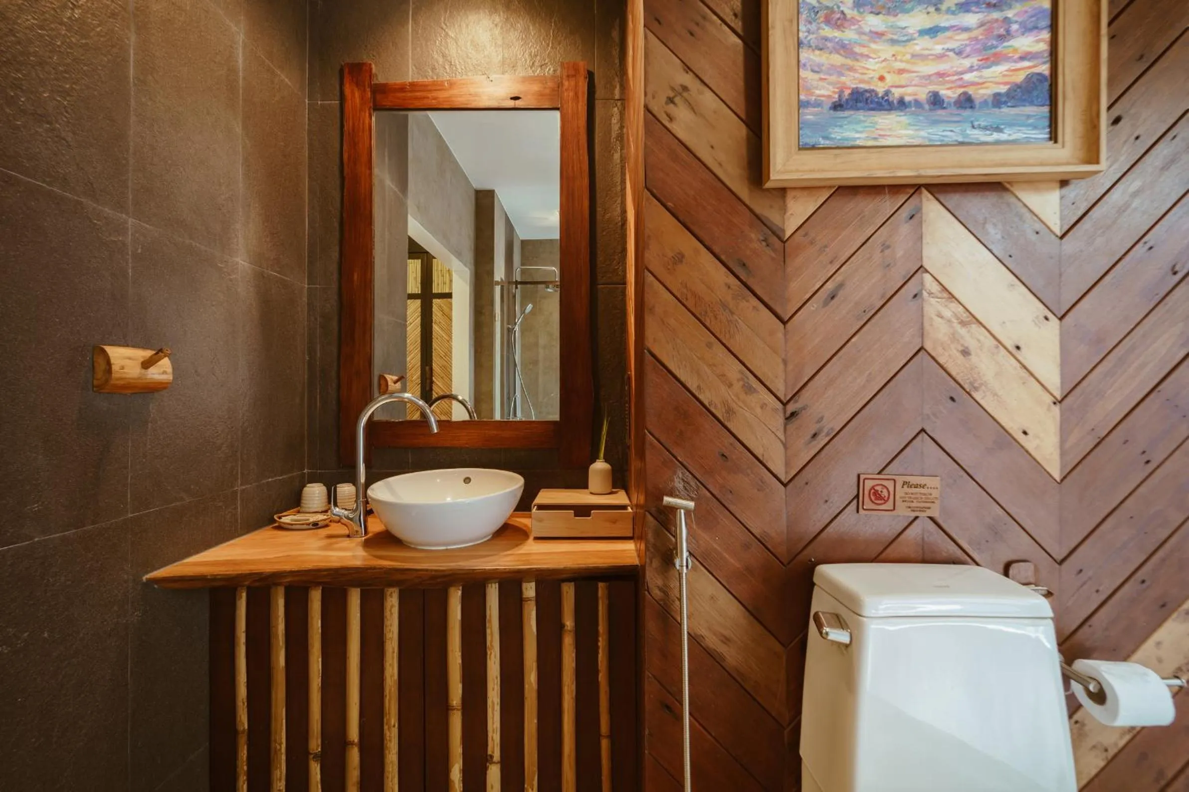 Bathroom in Ban Sainai Resort- Aonang's Green Resort