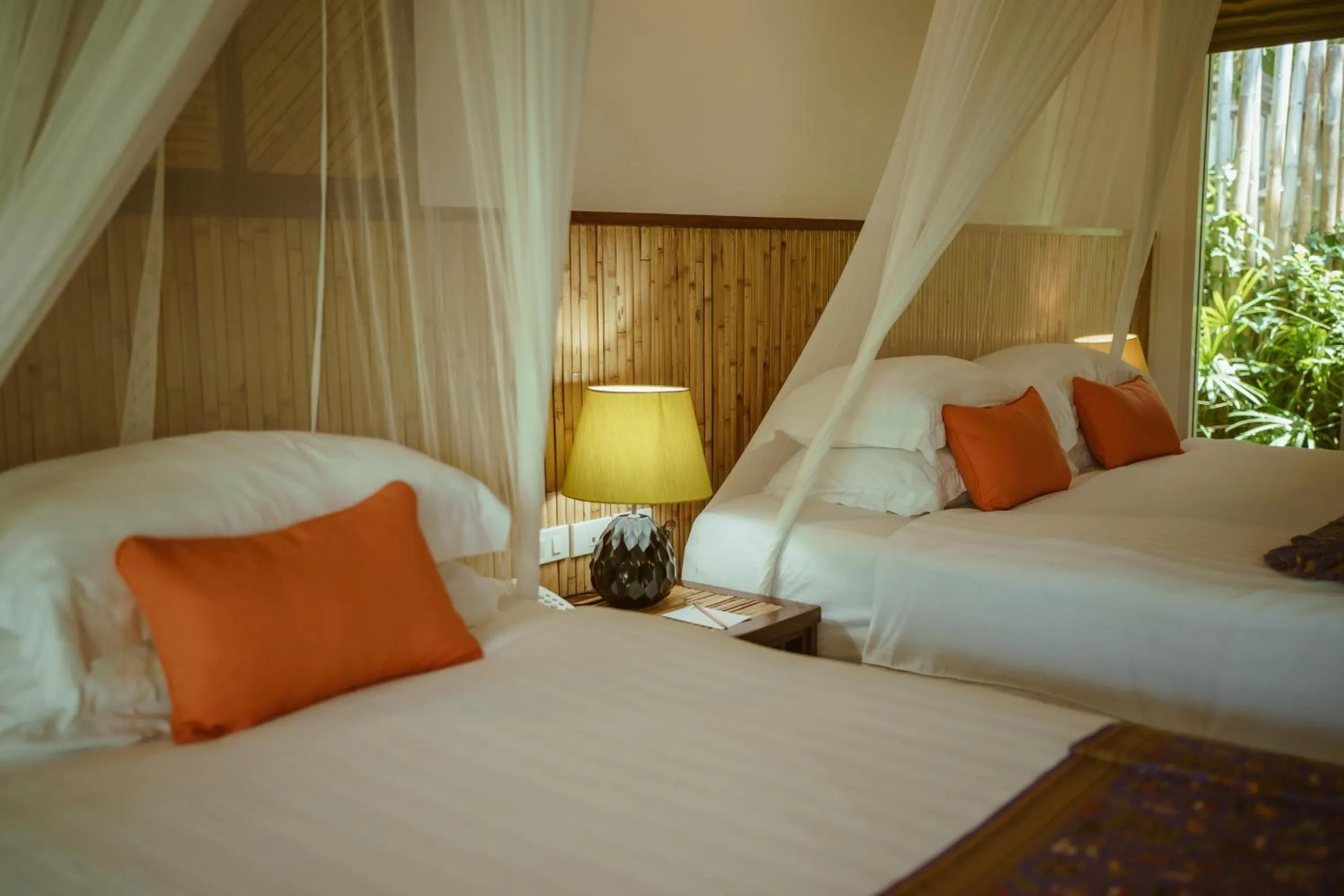 Bed in Ban Sainai Resort- Aonang's Green Resort