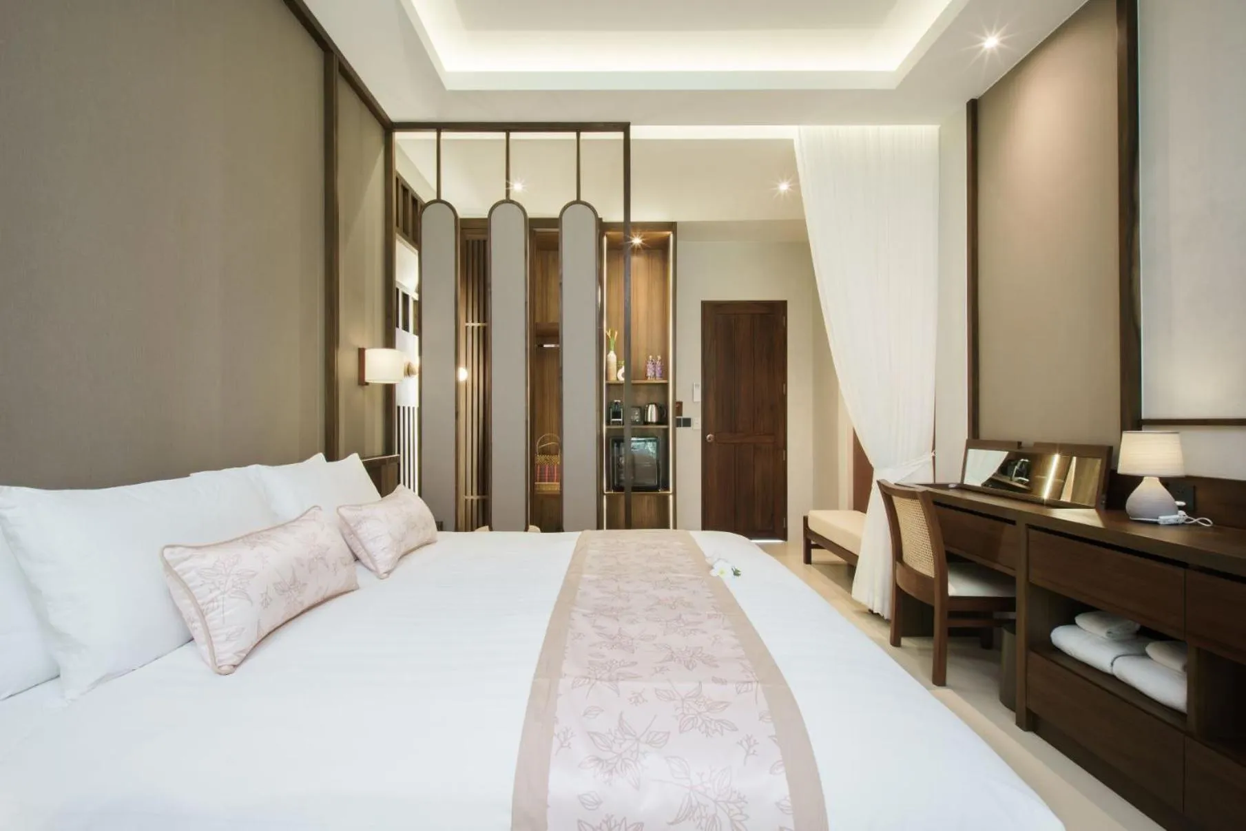 Bed in Ban Sainai Resort- Aonang's Green Resort