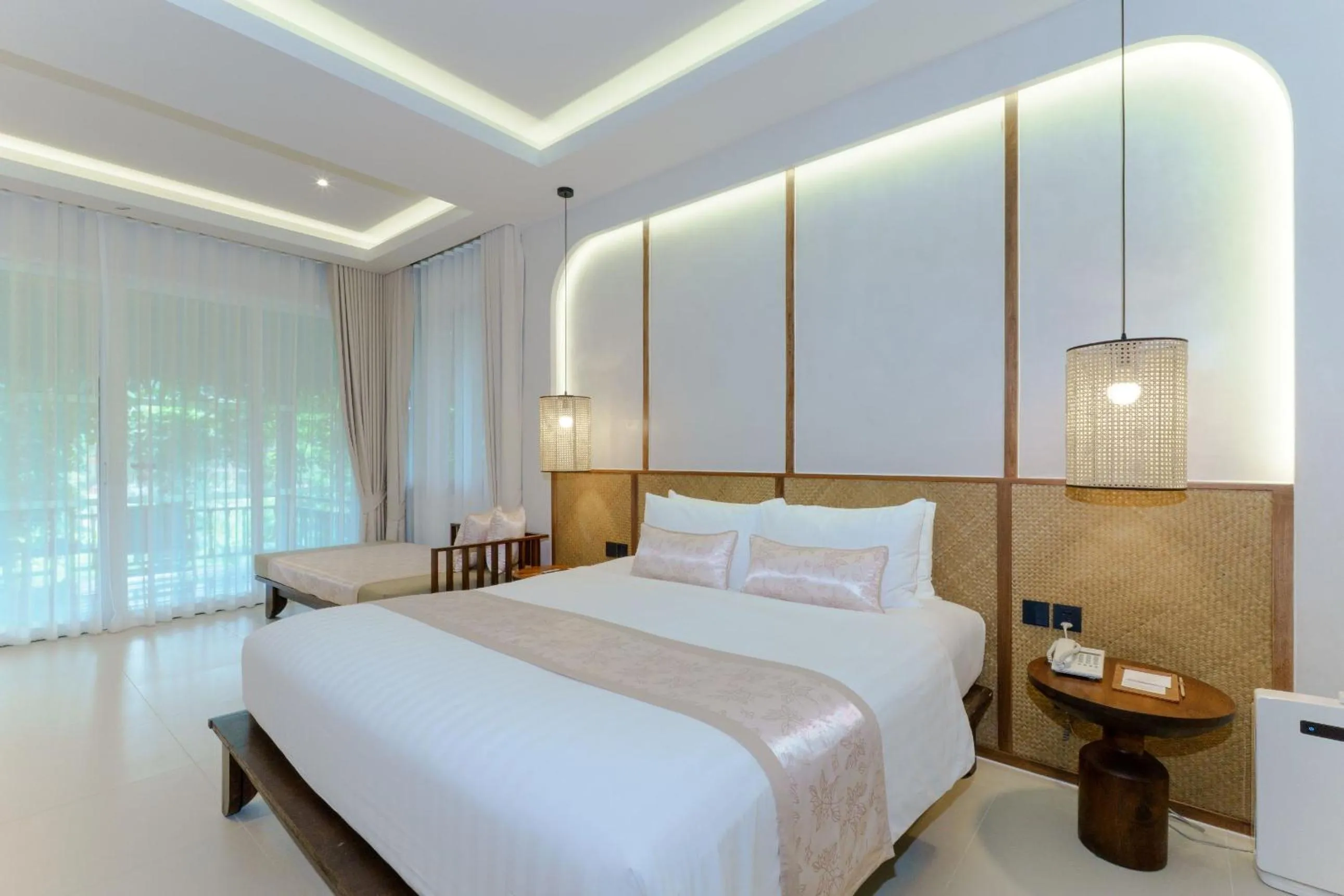 Bed in Ban Sainai Resort- Aonang's Green Resort