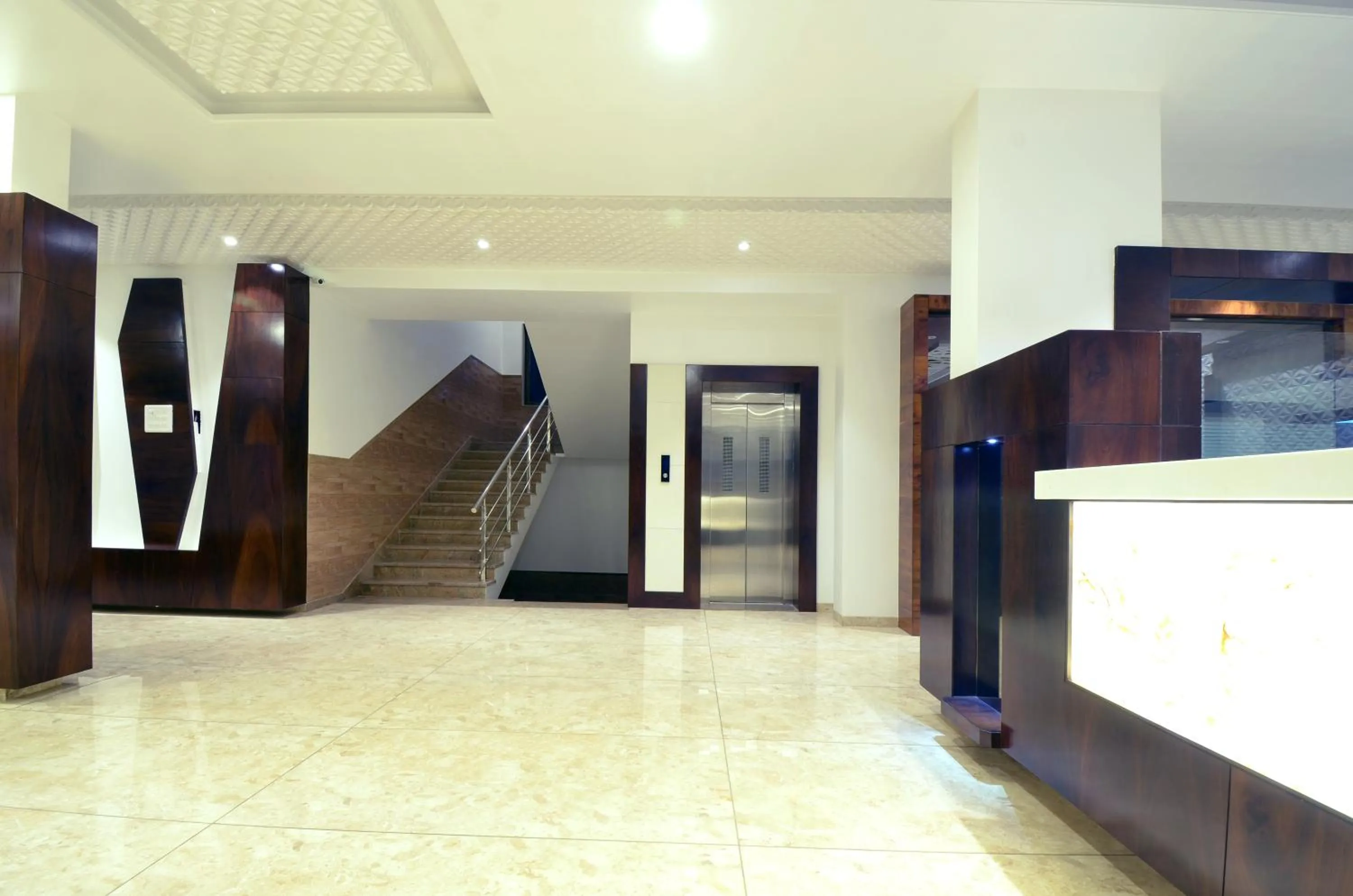 Lobby or reception in Hotel Dwarka Park