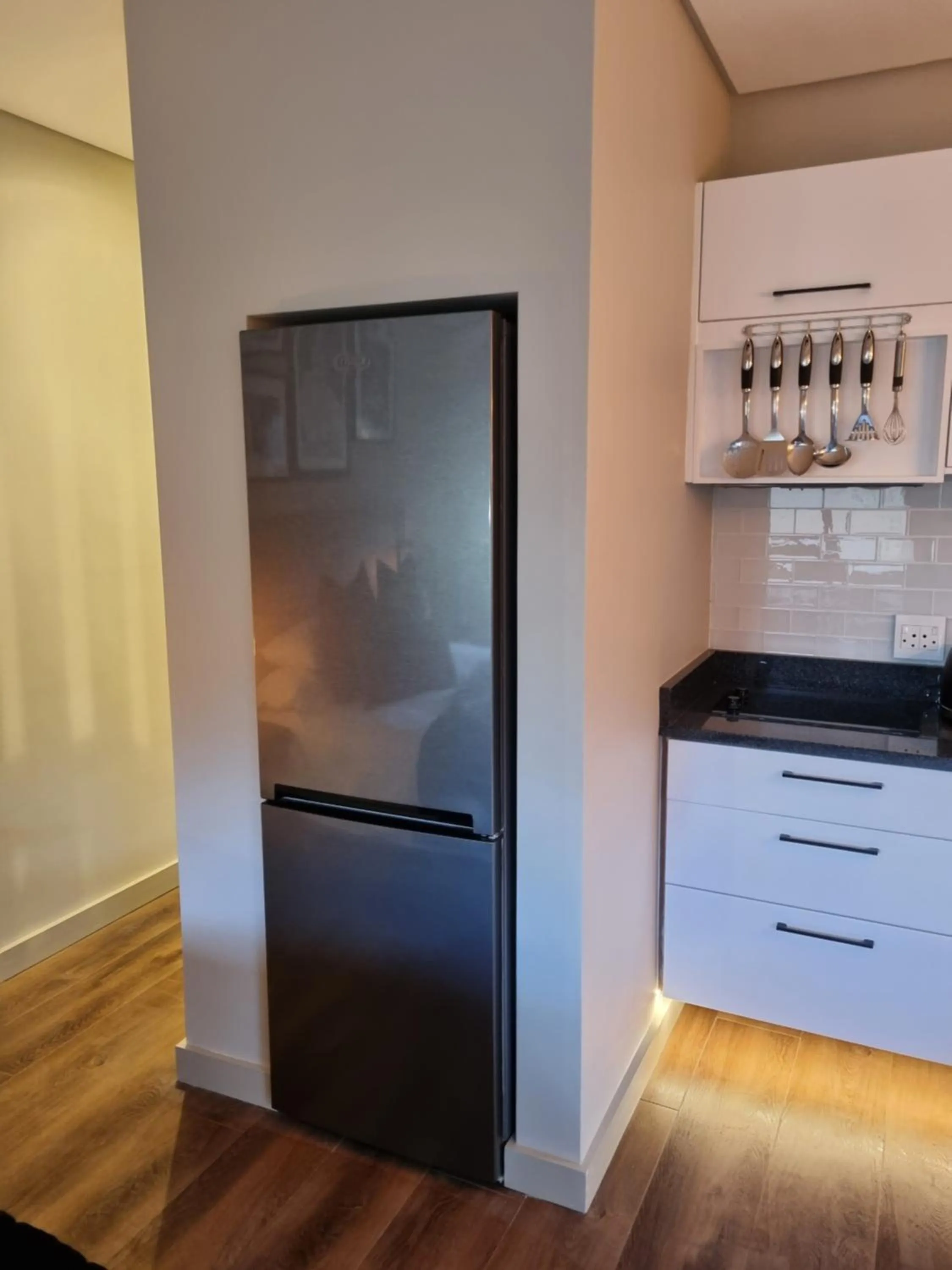 Kitchen or kitchenette in Vrede Selfcatering