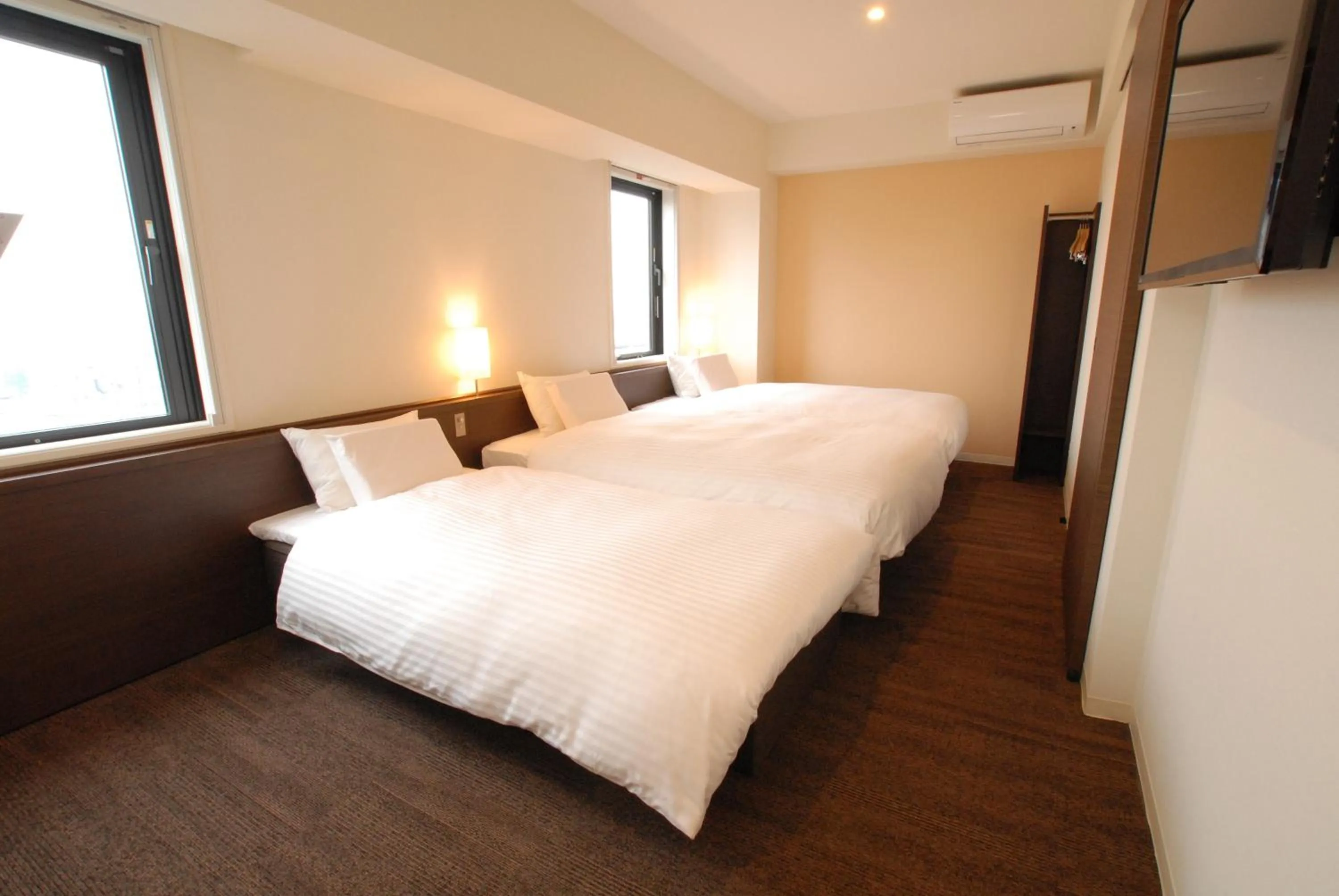 Bed in AB Hotel Isesaki