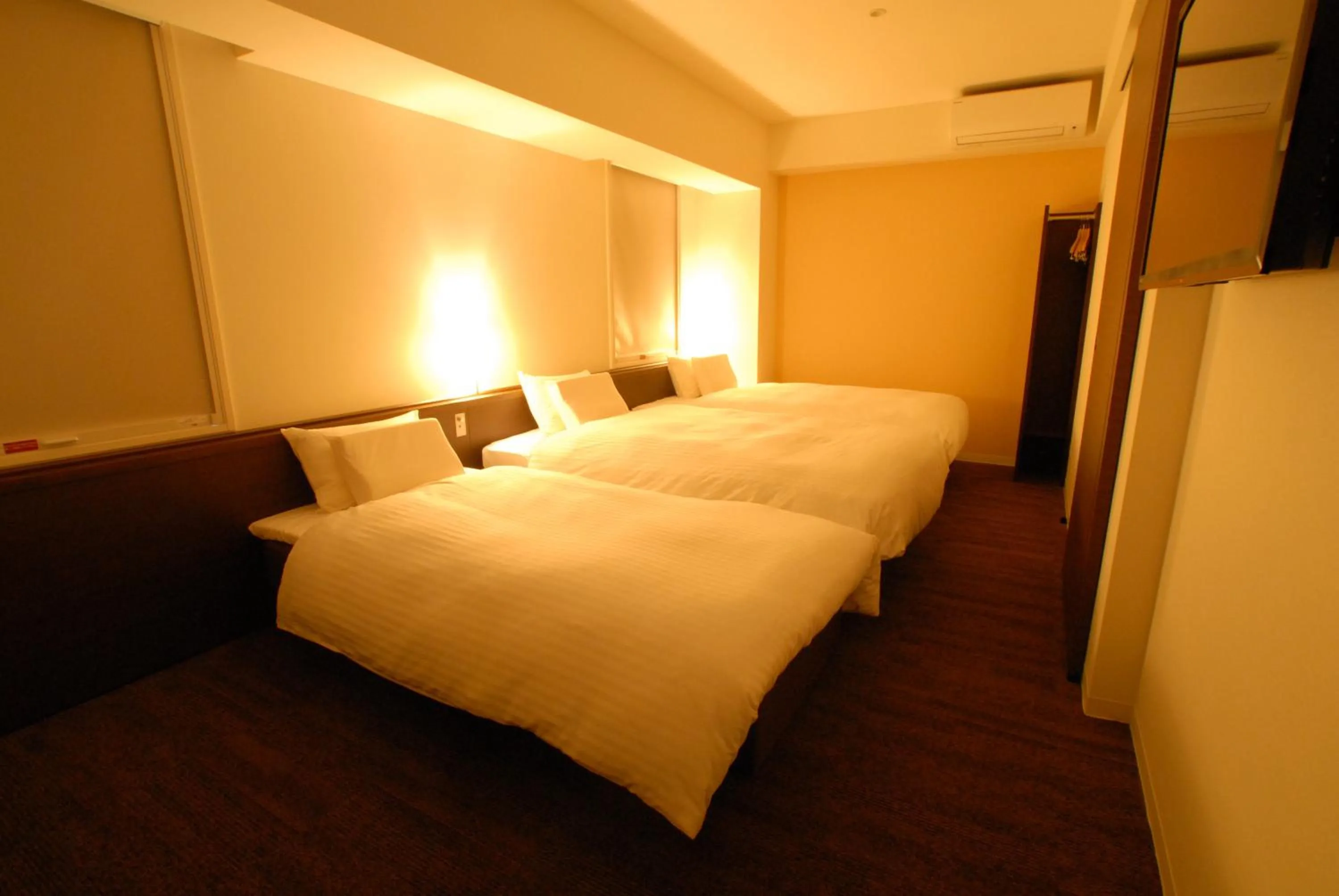 Bed in AB Hotel Isesaki
