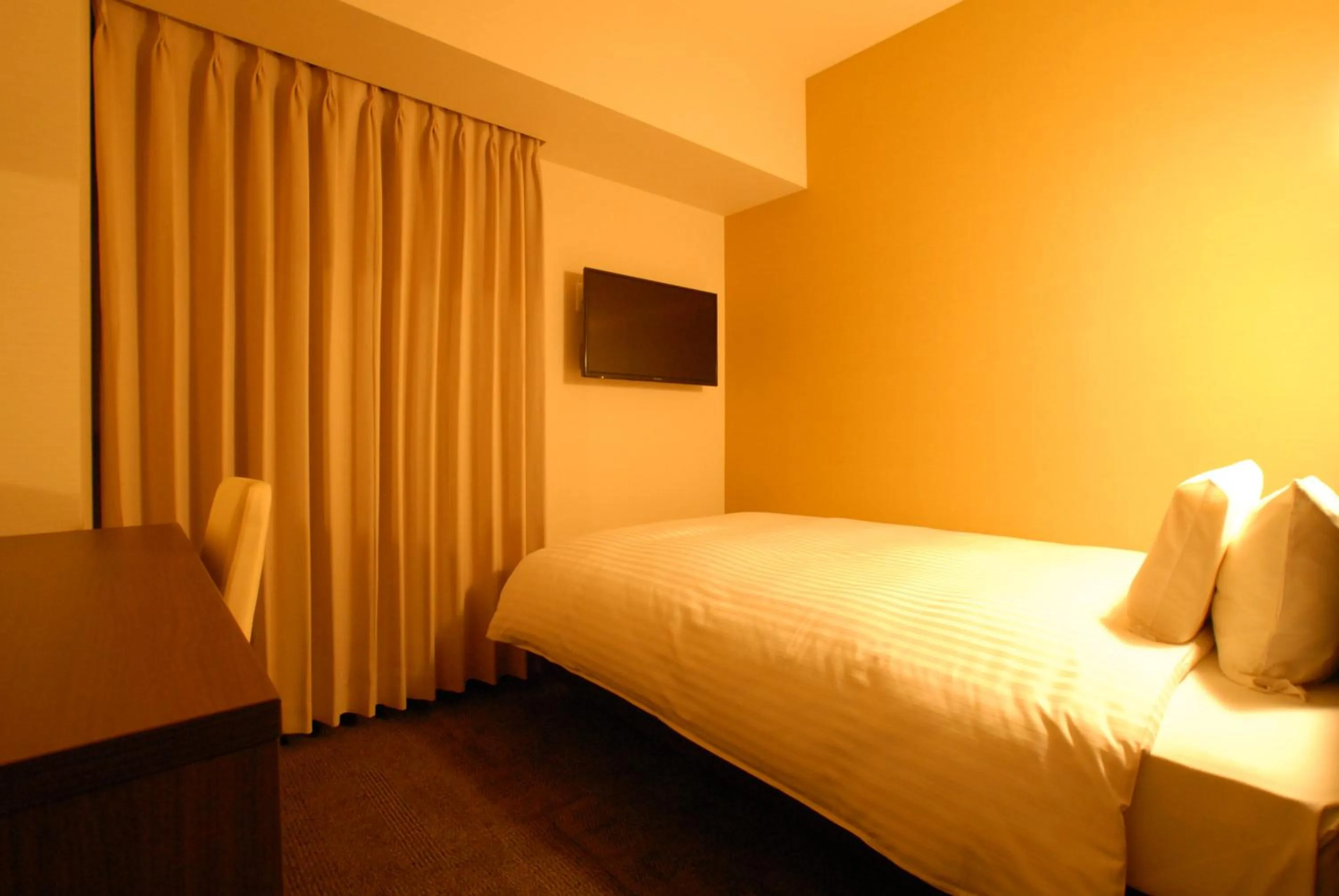 Bed in AB Hotel Gifu