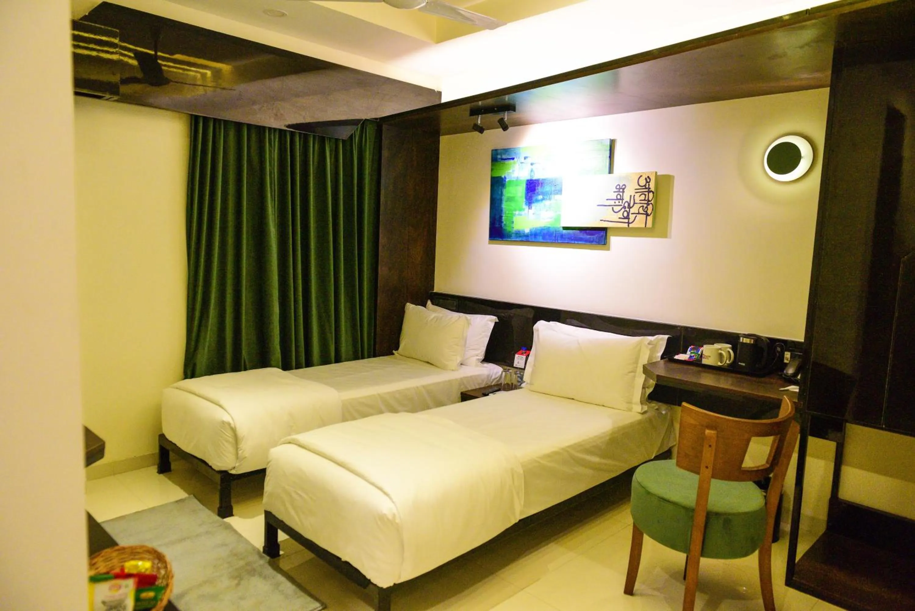 Bedroom, Bed in Little Mastiff Moshi by OTHPL