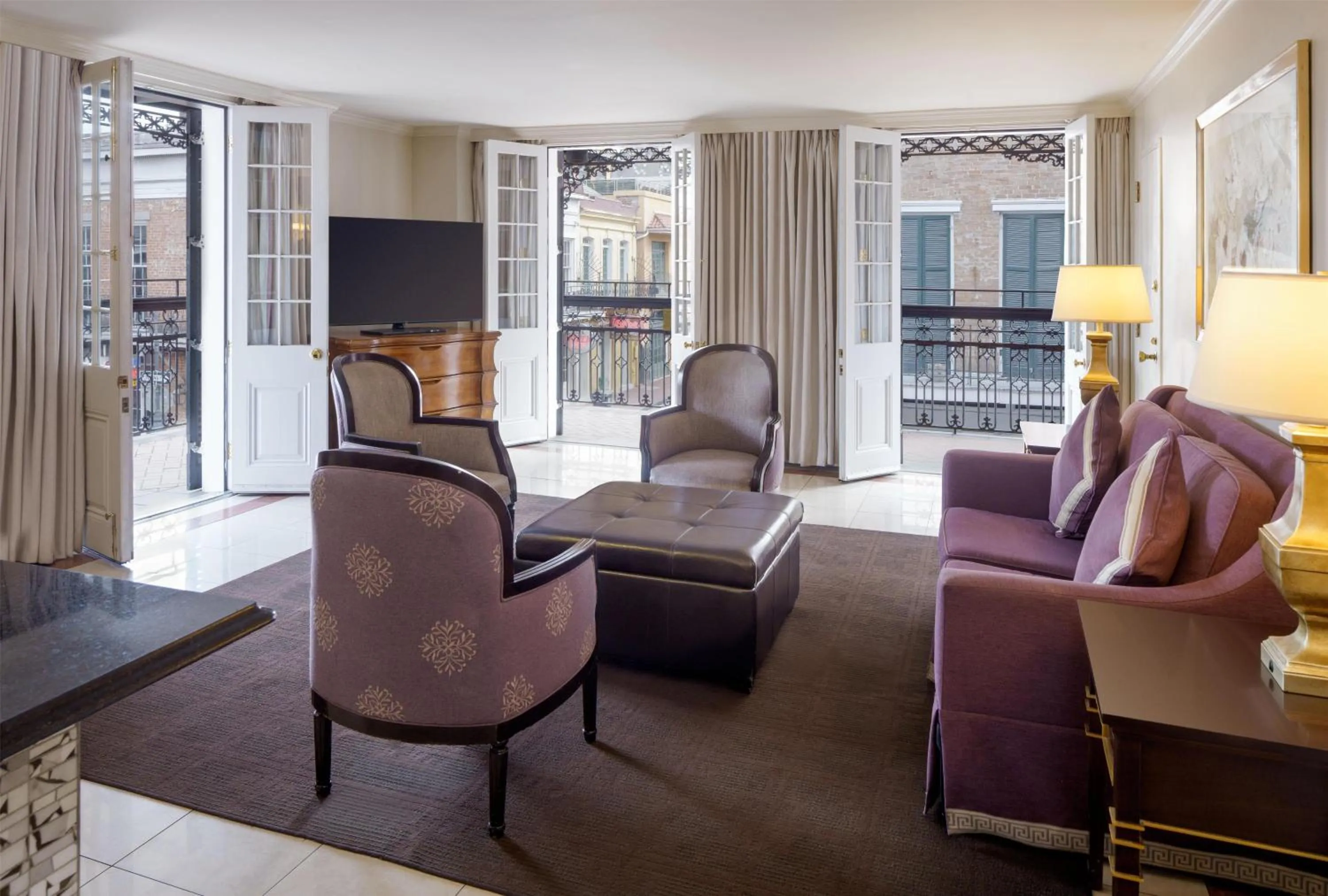 Photo of the whole room in The Royal Sonesta New Orleans