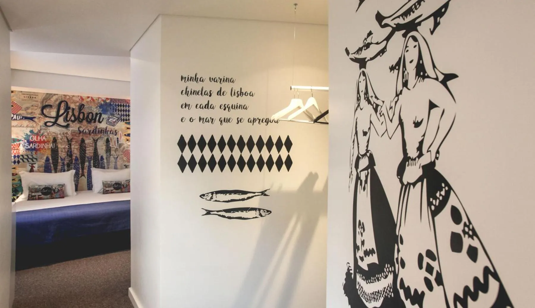 Photo of the whole room in The ART INN Lisbon