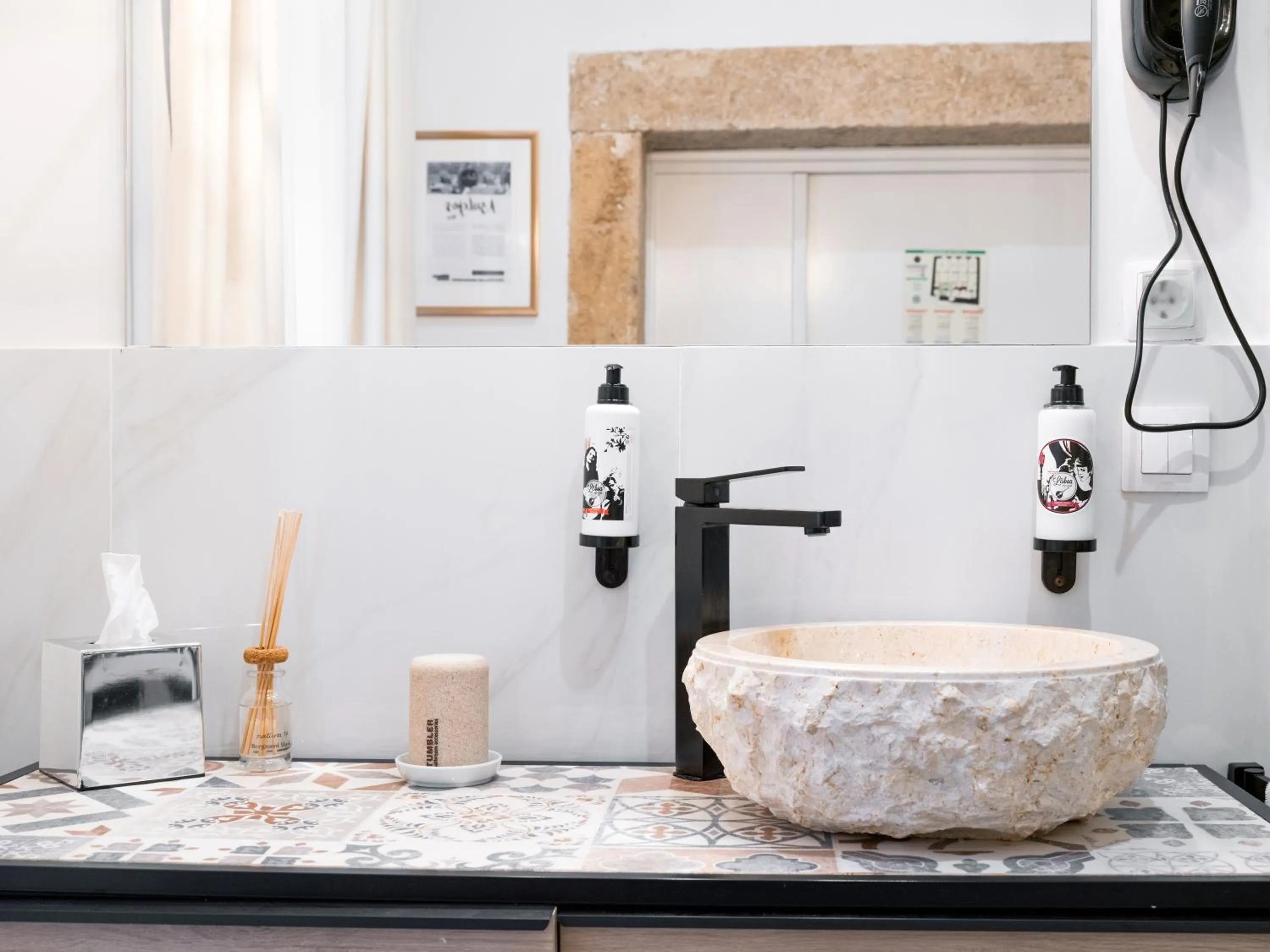 Bathroom in The ART INN Lisbon