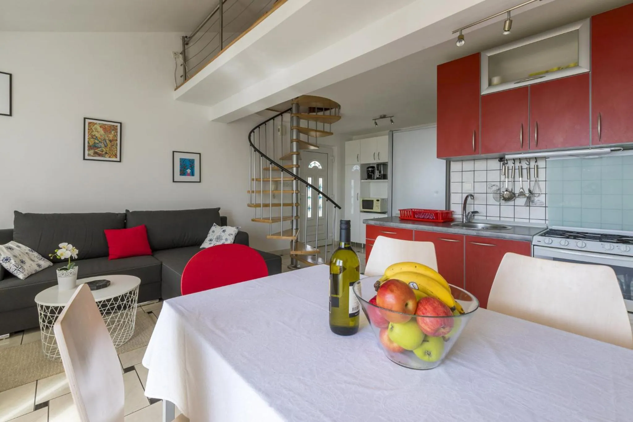 Dining area in STIVIC