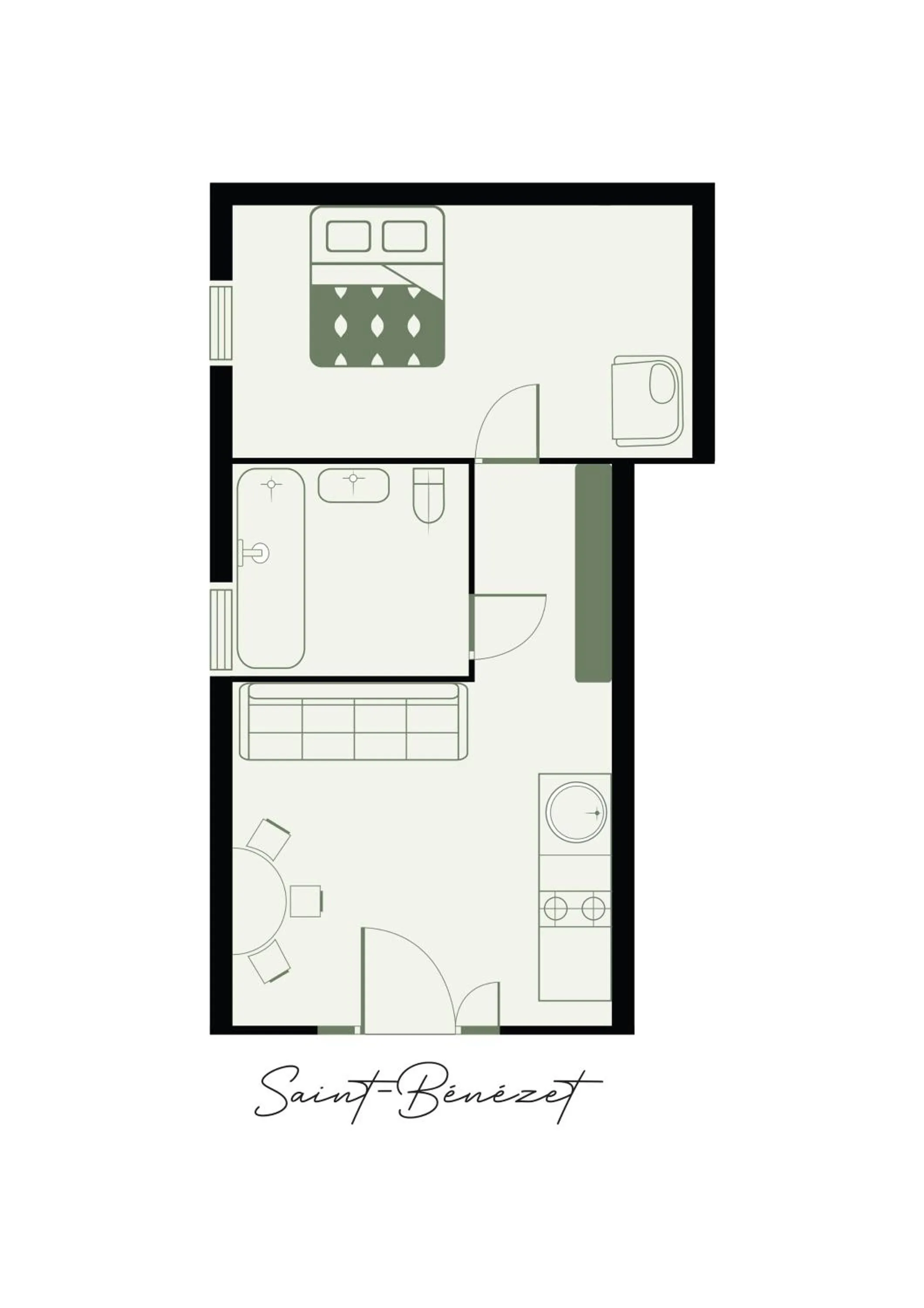 Text overlay in La Villa Dupont d'Avignon