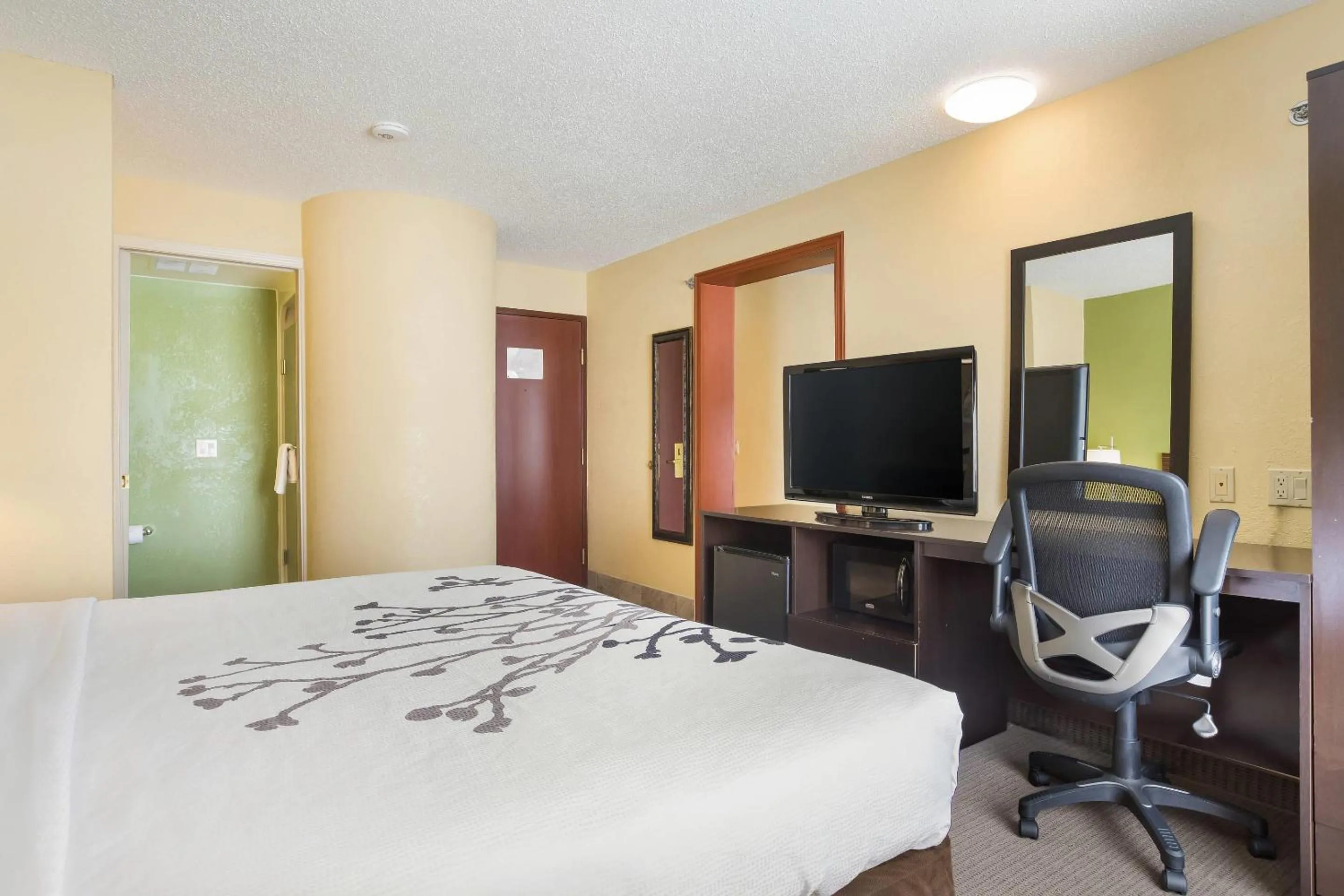 Bedroom, Bed in Sleep Inn & Suites Grand Rapids Southeast - Kentwood