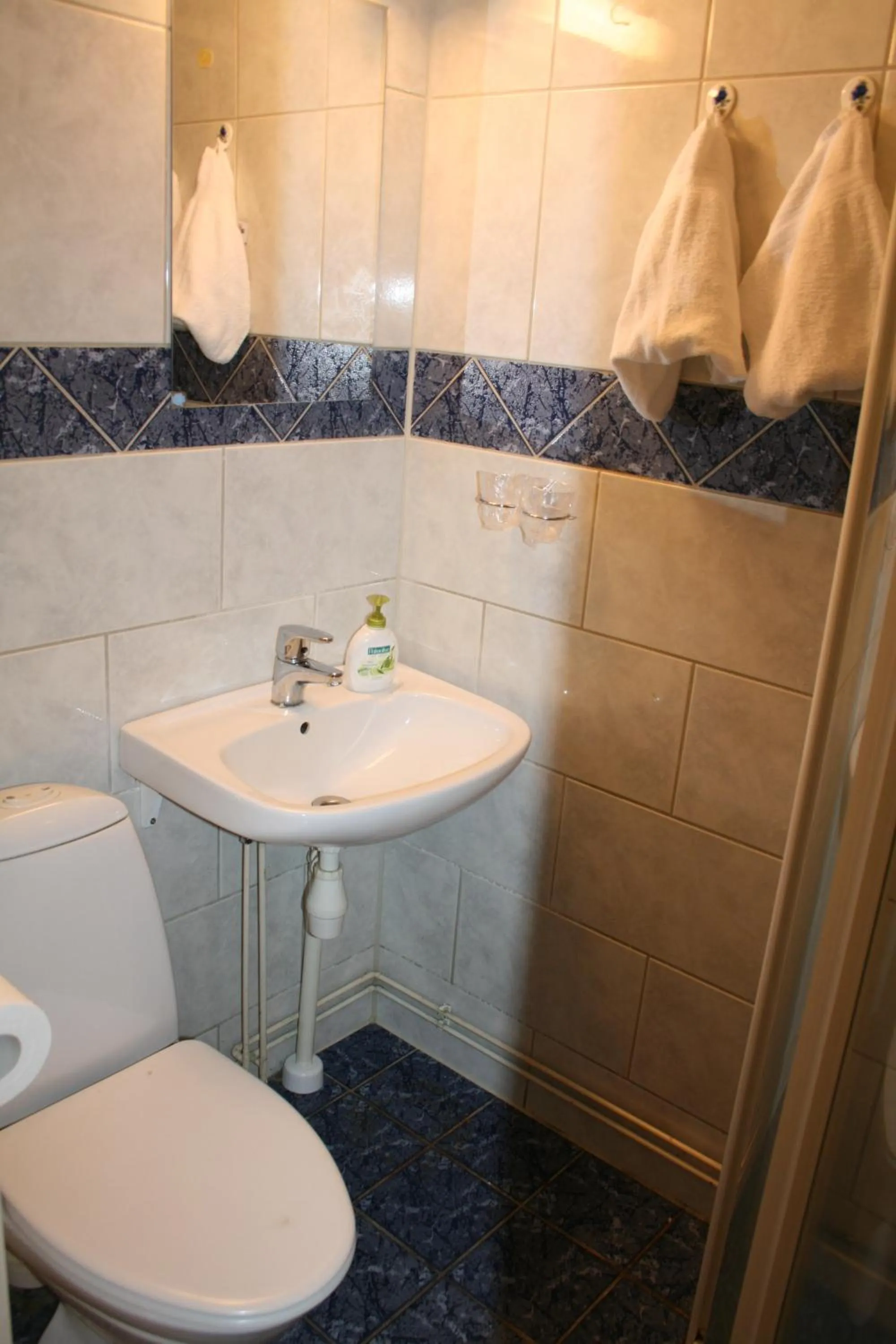 Bathroom in Barents Hotell