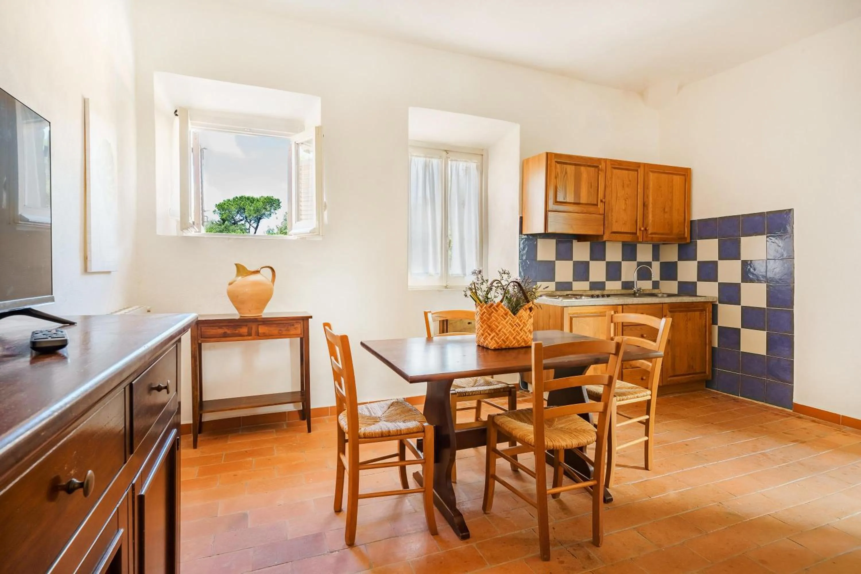 Kitchen or kitchenette in Pian Dei Mucini Resort