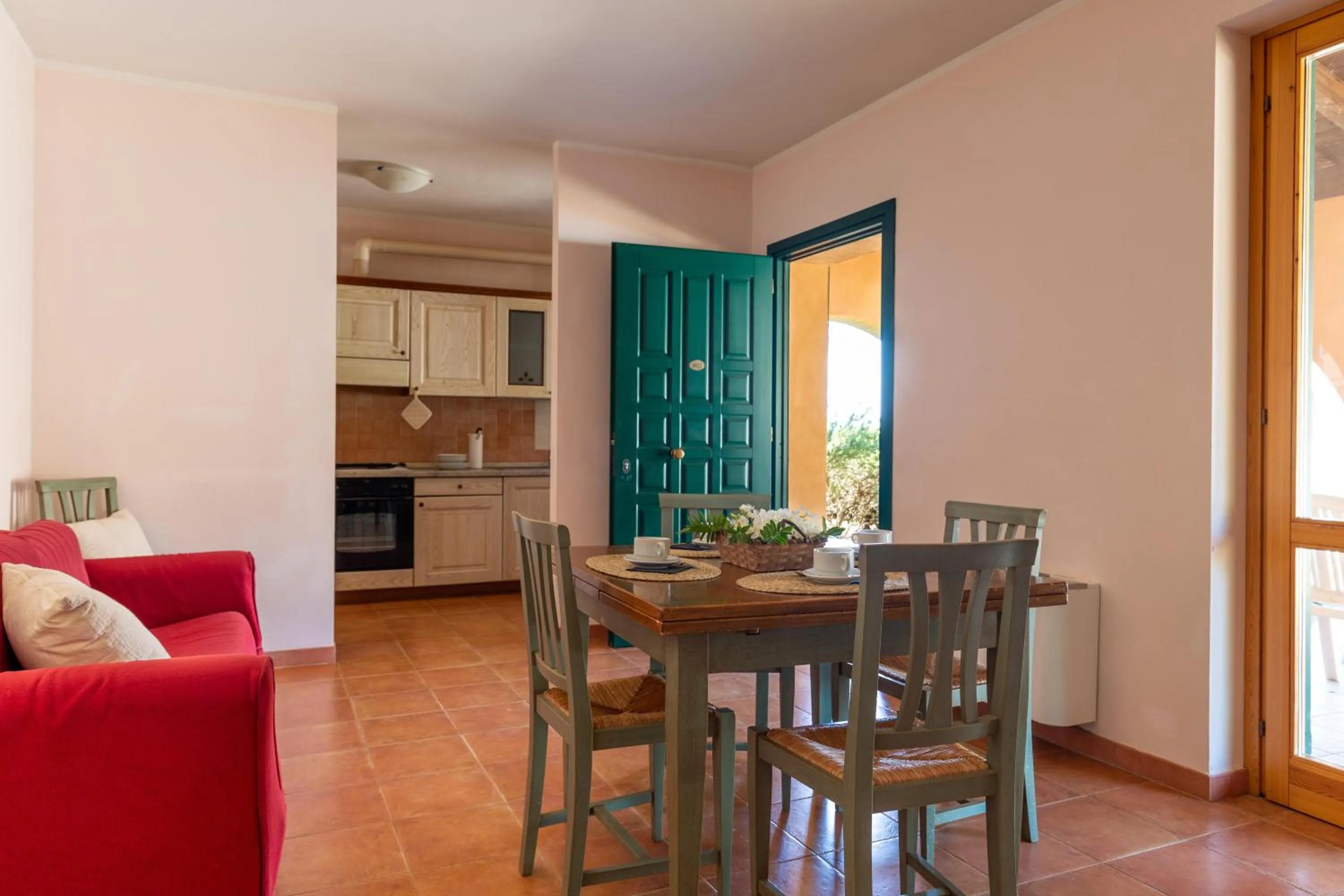 Kitchen or kitchenette in Pian Dei Mucini Resort