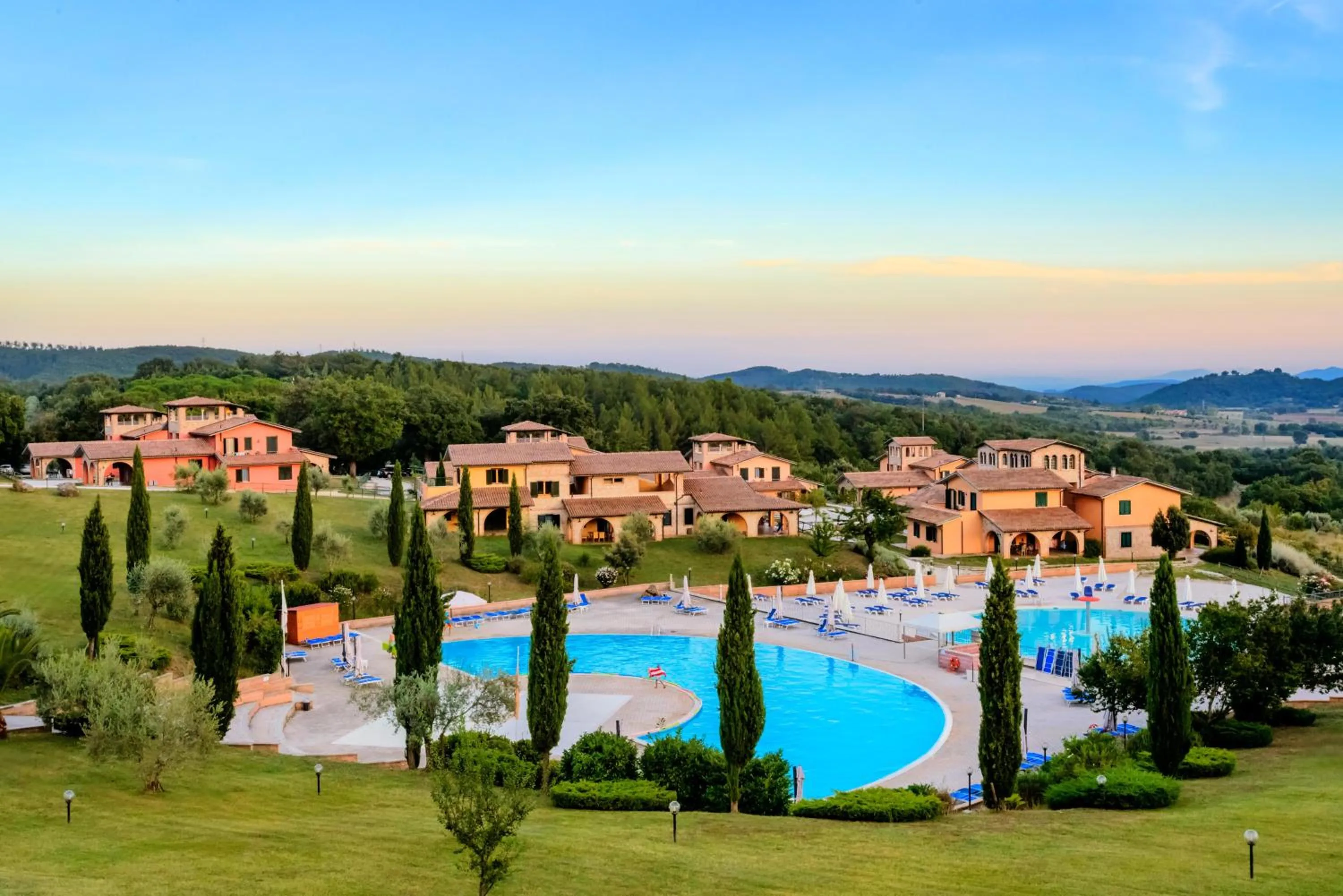 Swimming pool in Pian Dei Mucini Resort