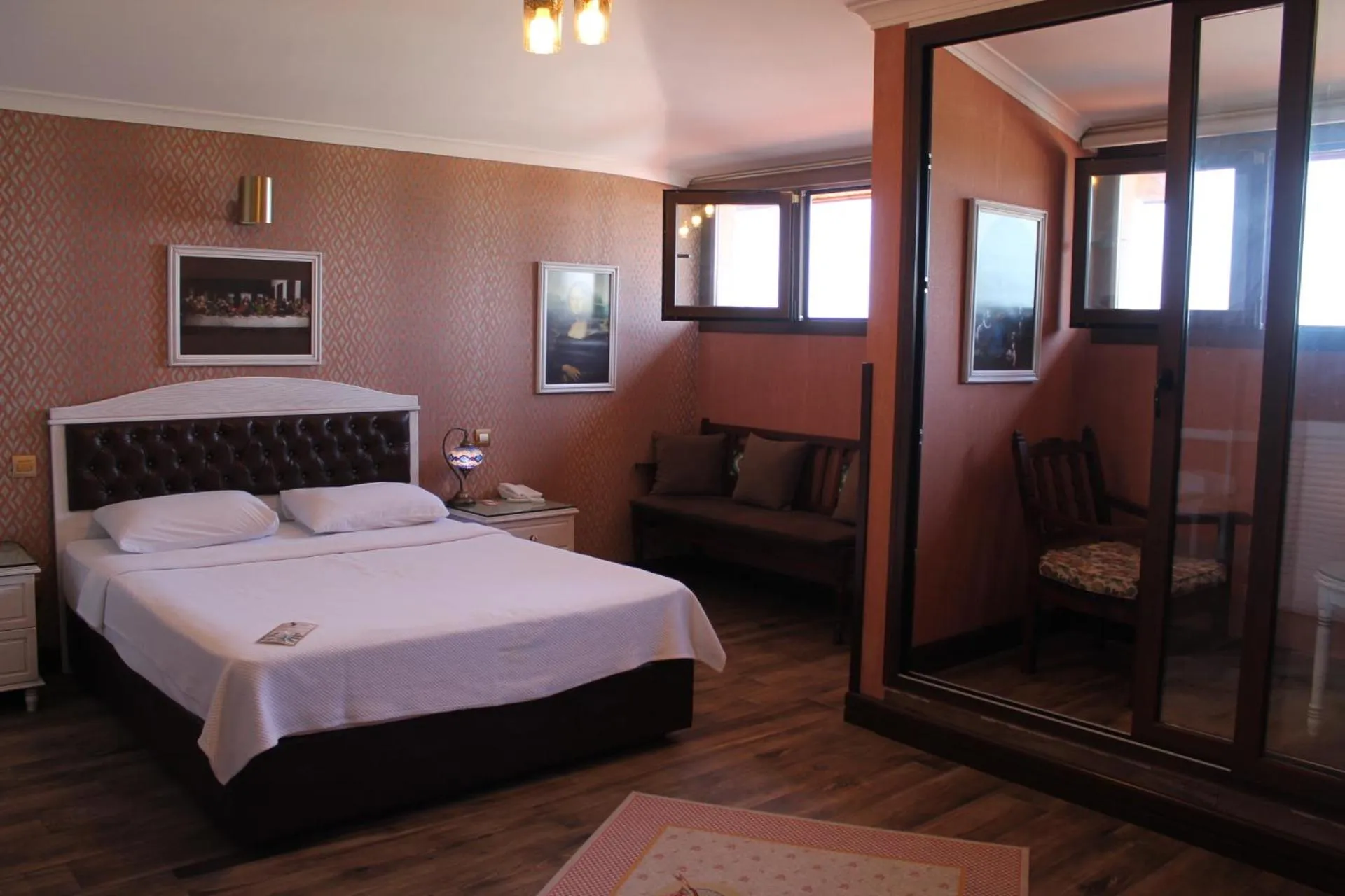 Bed in Bella View Art Boutique Hotel