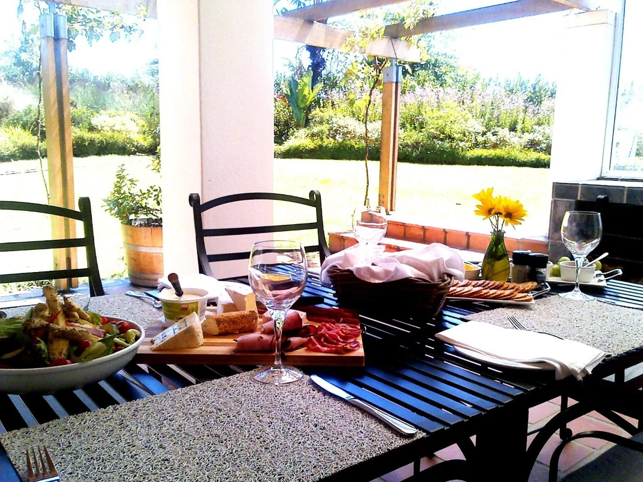 Patio in Klein Welmoed Luxury Guest House