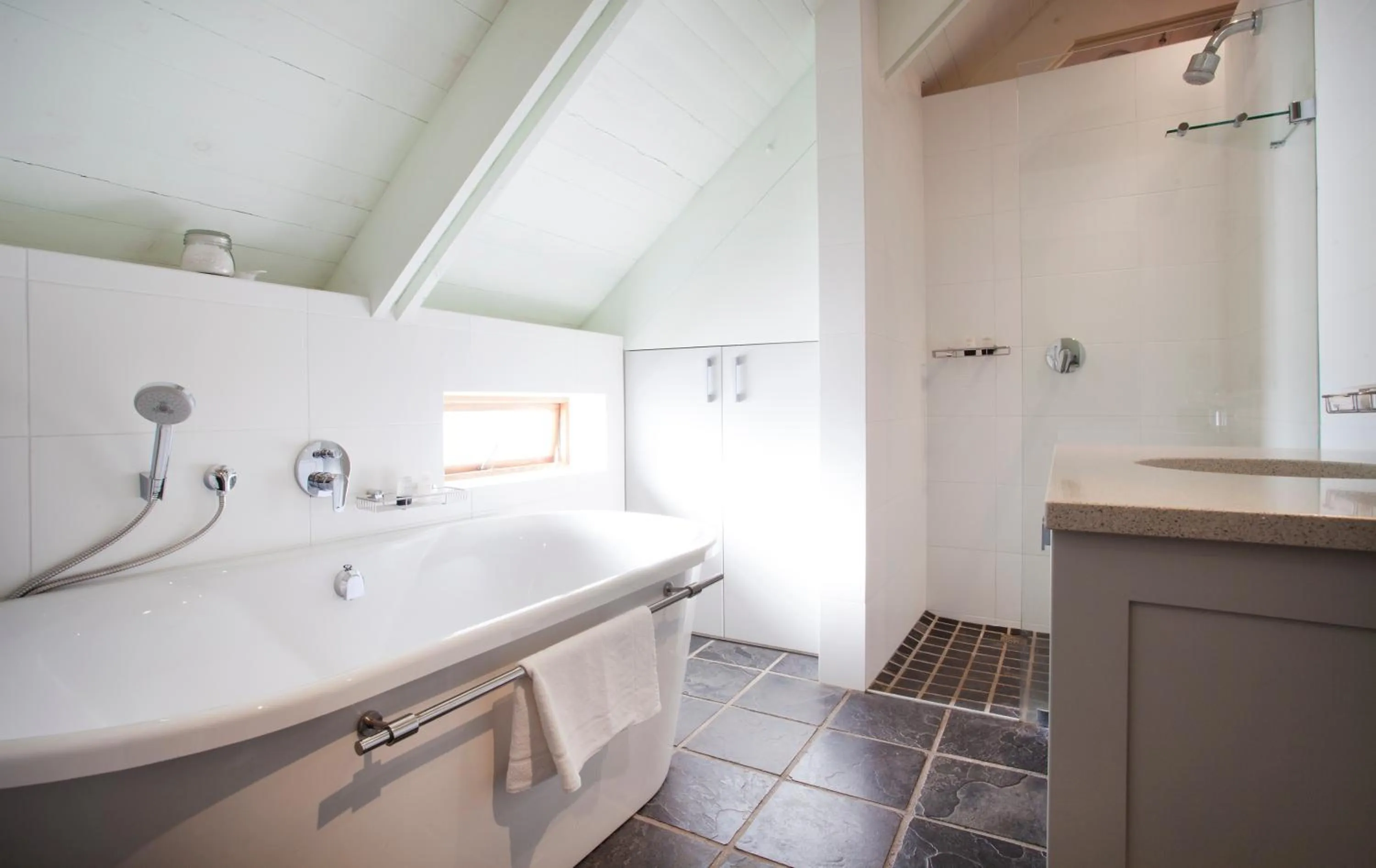 Shower in Klein Welmoed Luxury Guest House