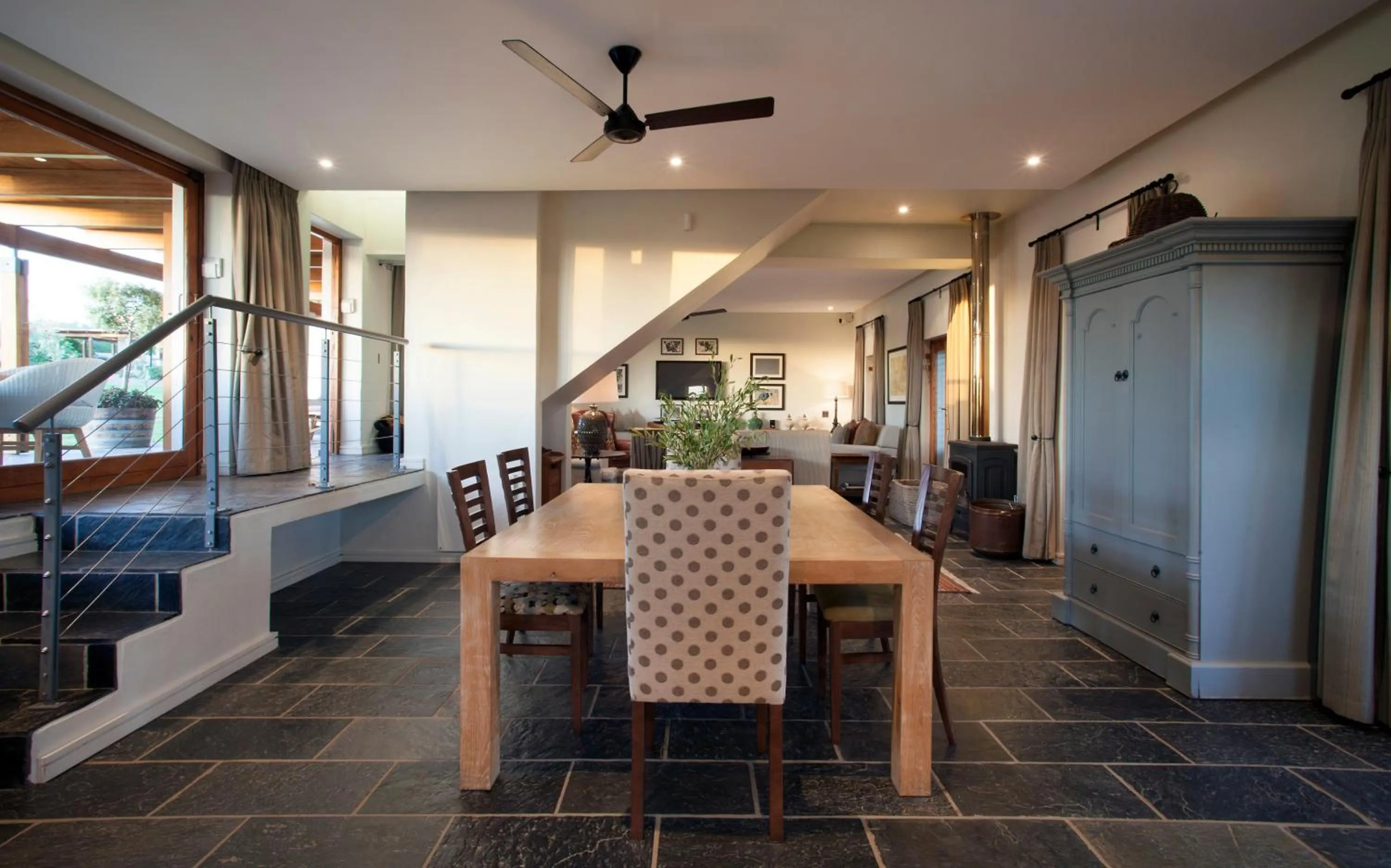 Living room in Klein Welmoed Luxury Guest House