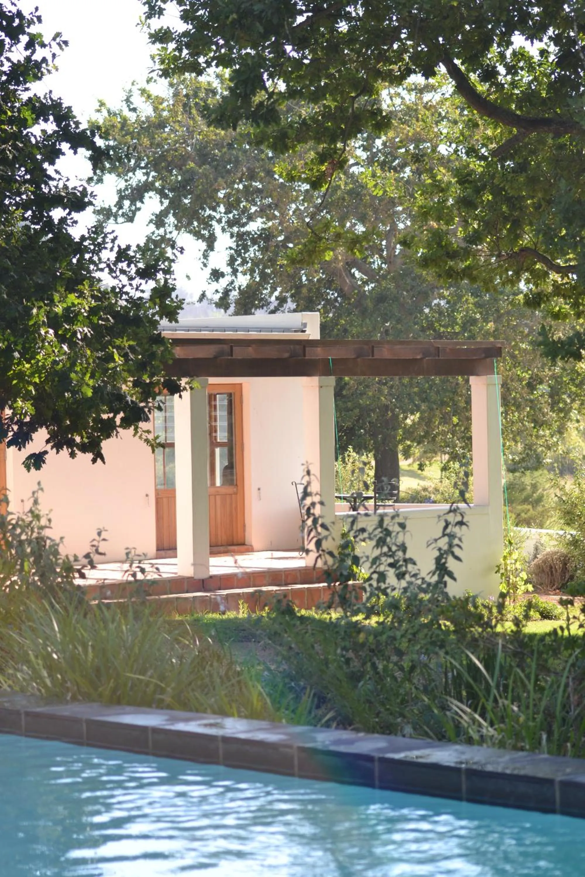 Garden view in Klein Welmoed Luxury Guest House