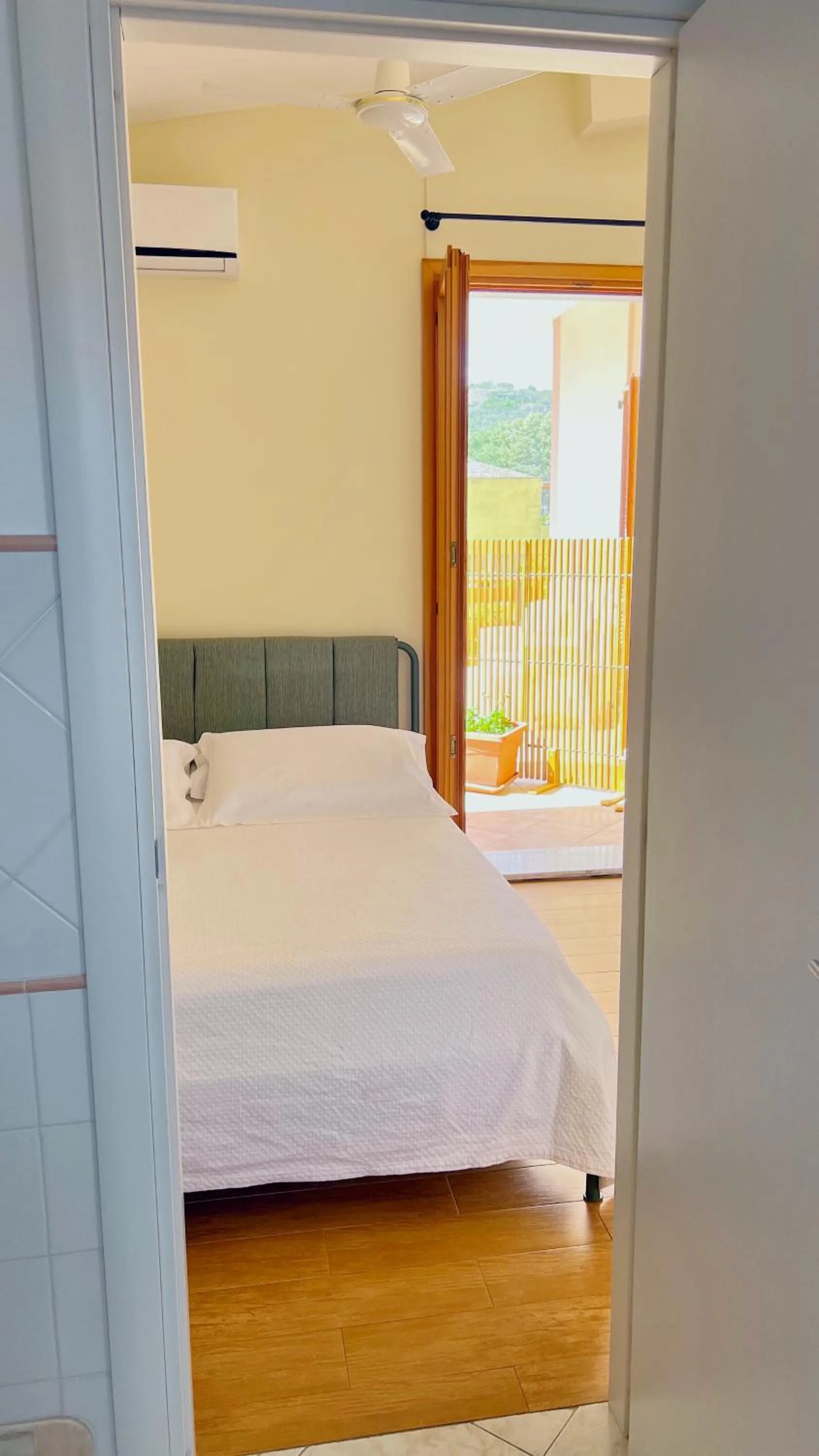 Bedroom, Bed in Villa Iole