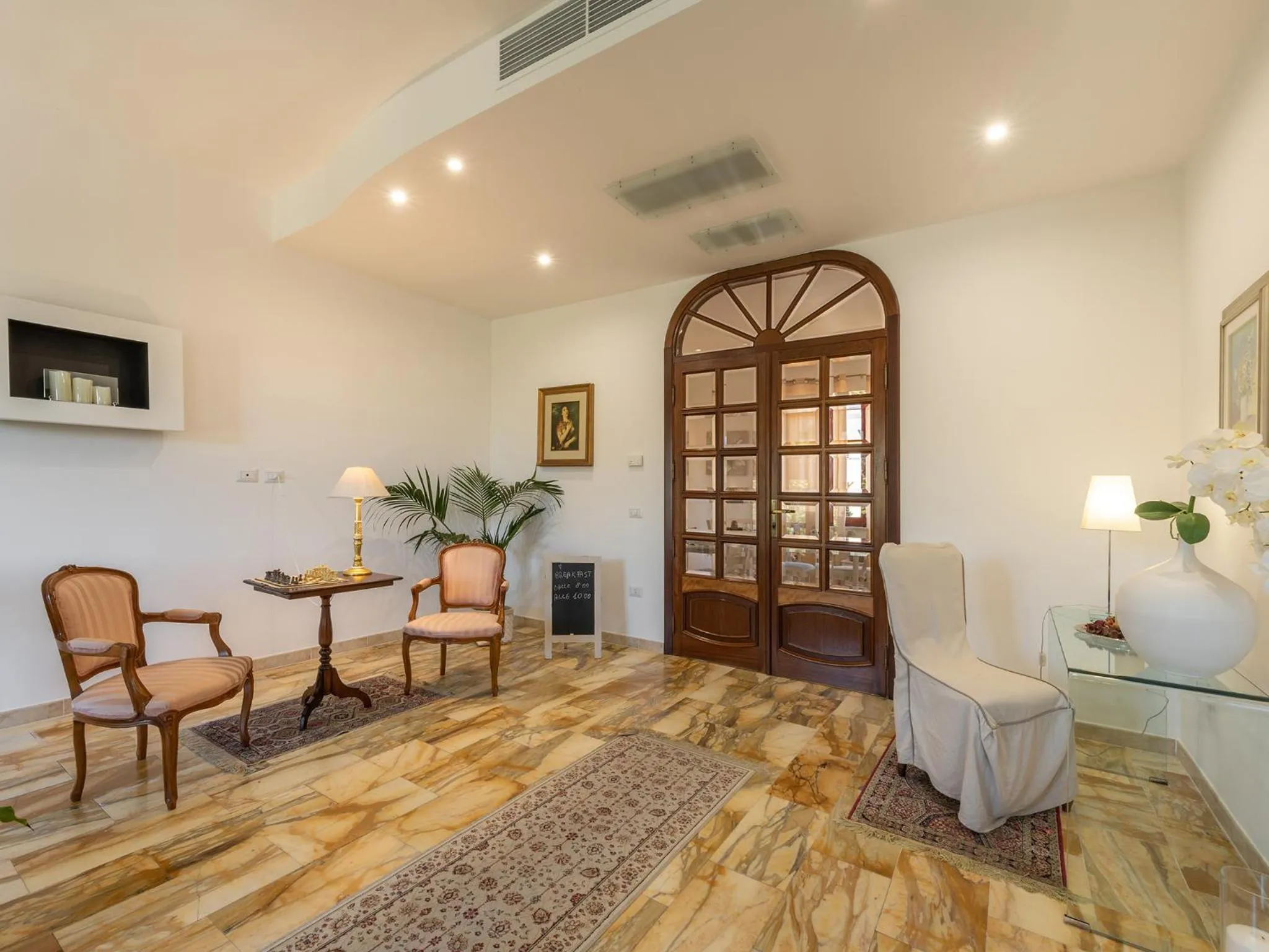 Living room in Villa Iole