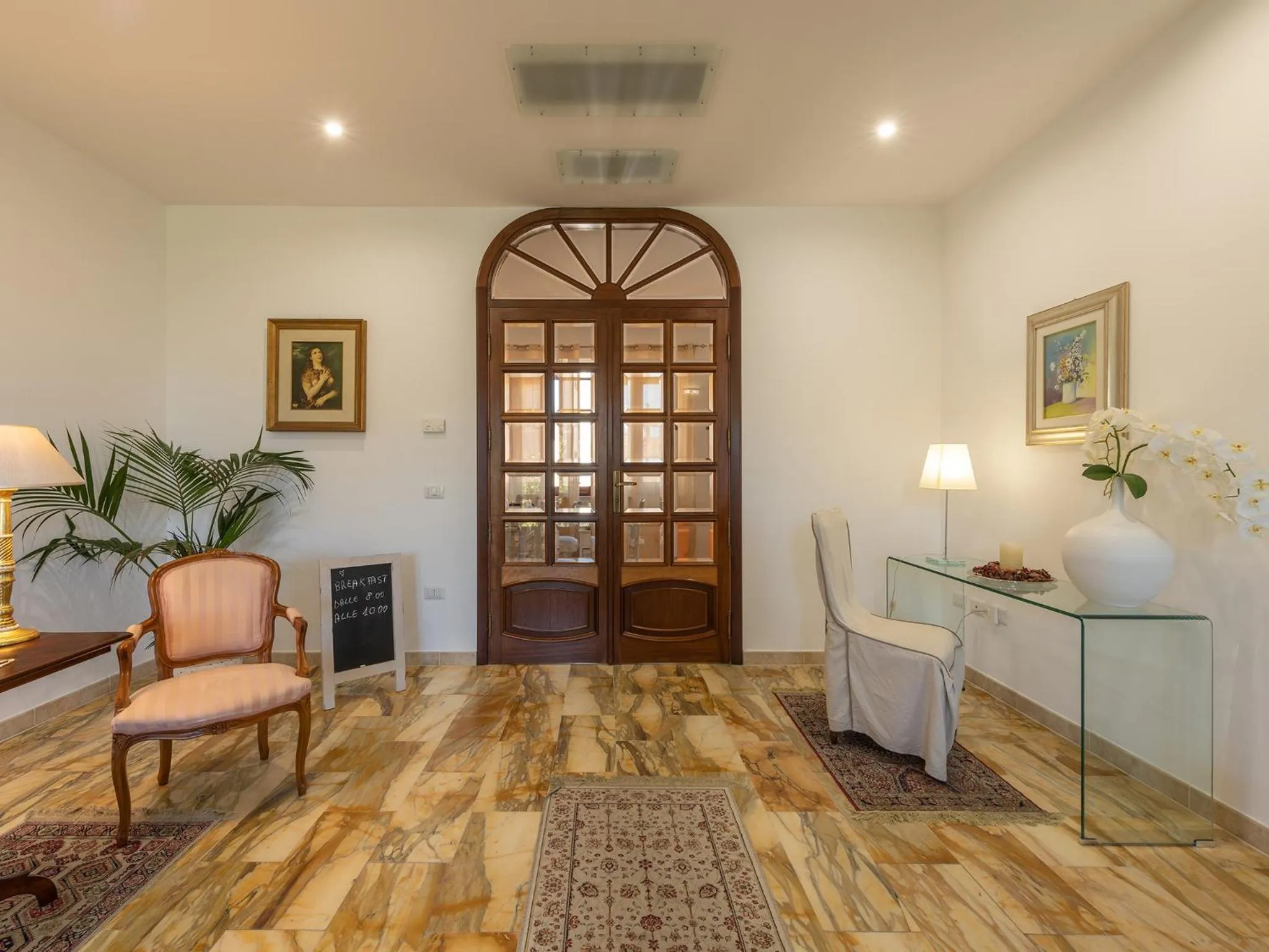Living room in Villa Iole
