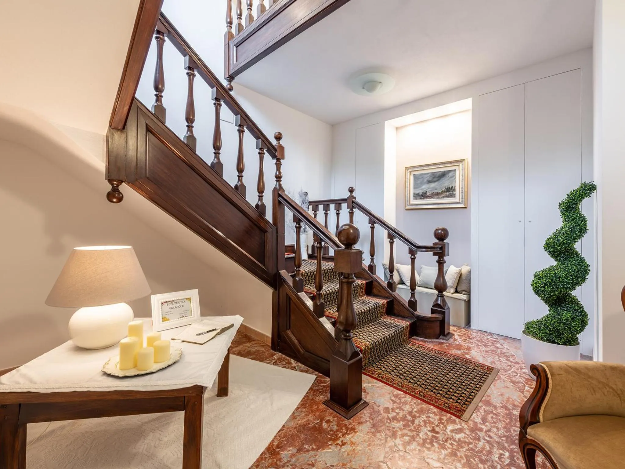 Lobby or reception in Villa Iole